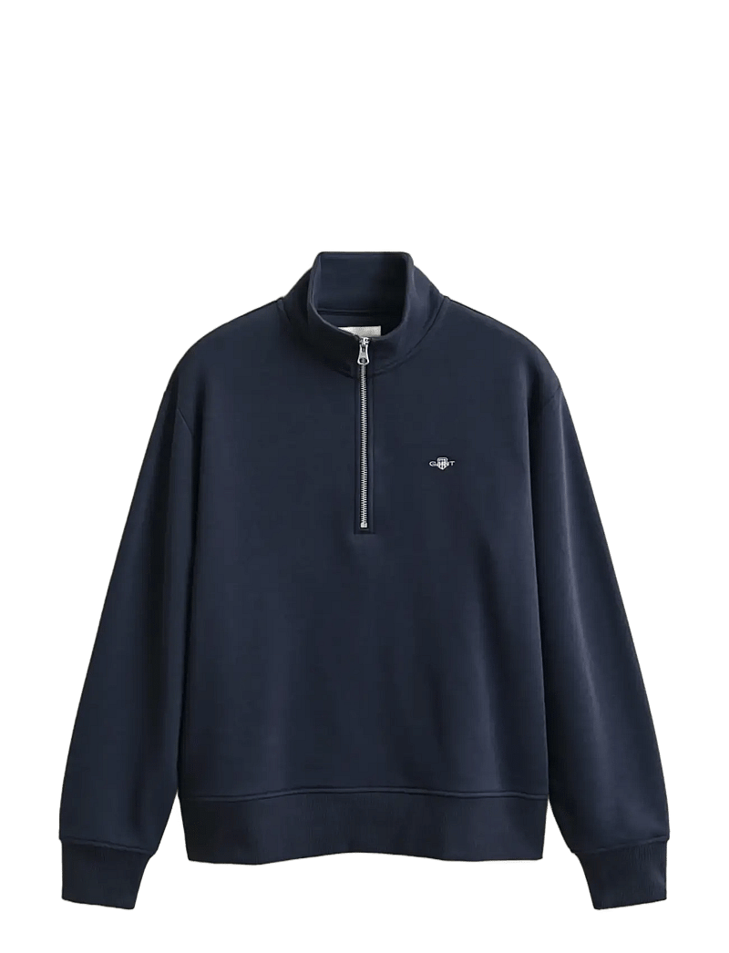 GANT - SHIELD HALF-ZIP - fashion trends - evening blue - 1