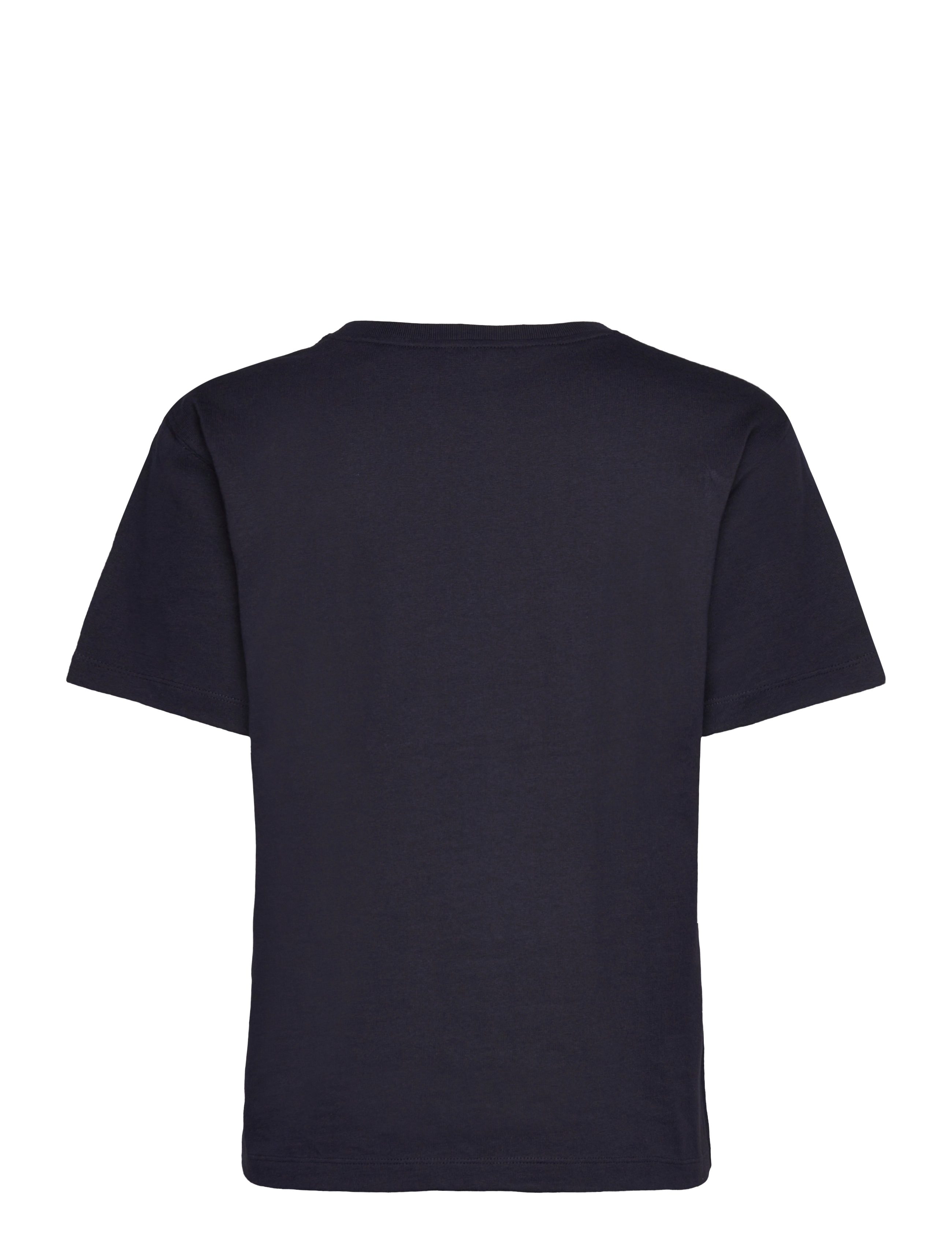 Gant - EMBROIDERED ANCHOR SS T-SHIRT - t-shirts - evening blue - 1