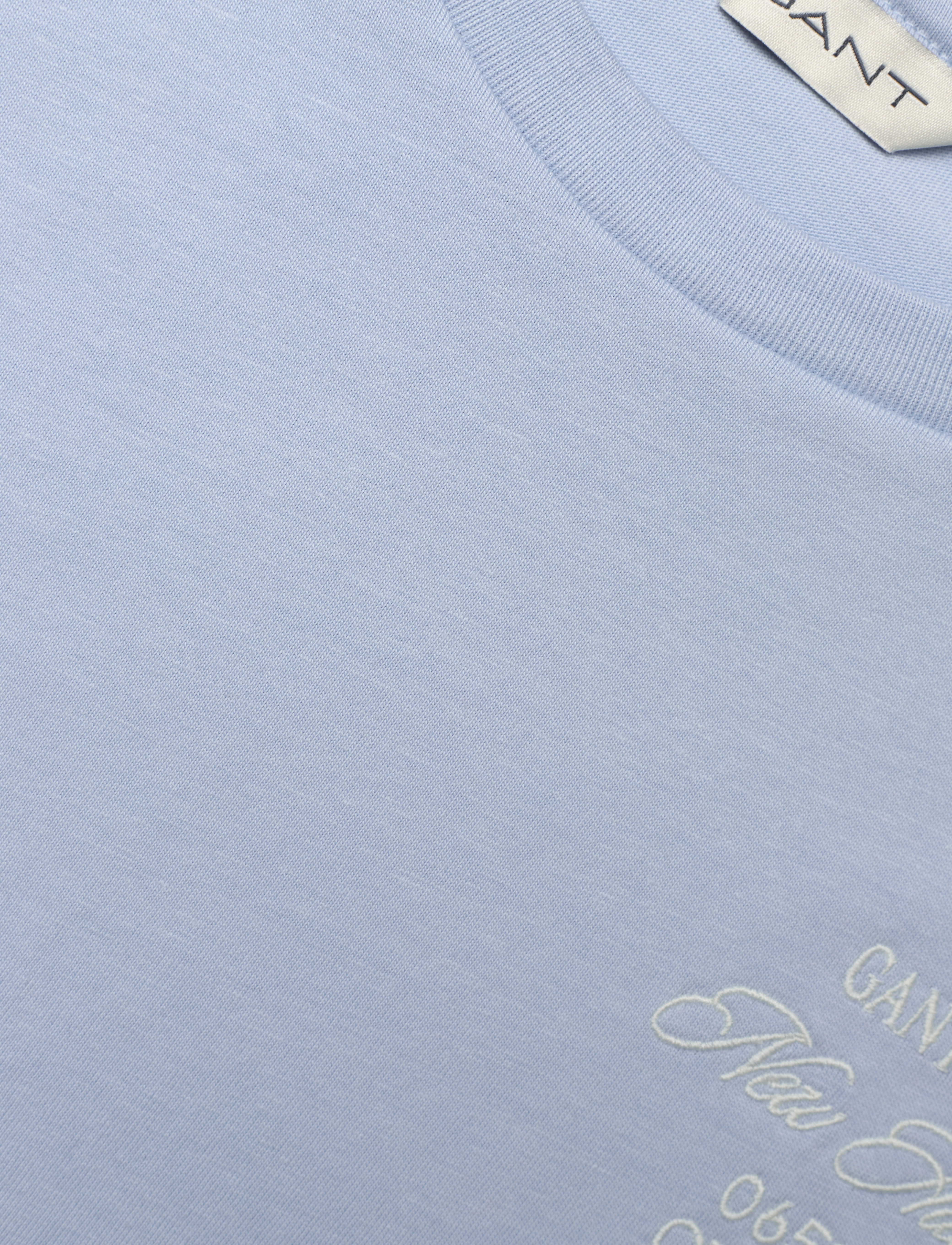 Gant - REG GRAPHIC SS T-SHIRT - t-shirts - fresh blue - 2