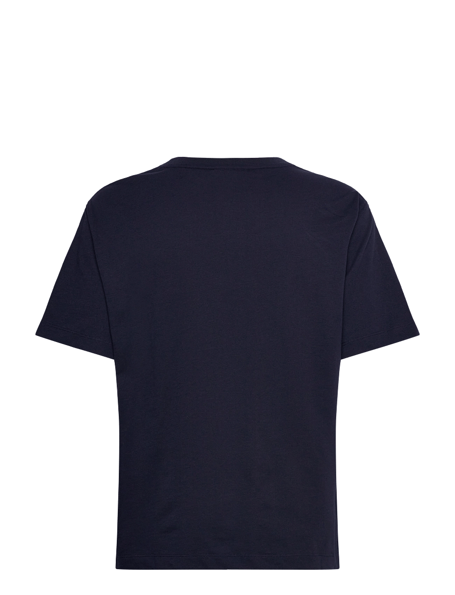 Gant - GRAPHIC SS T-SHIRT - t-shirts - evening blue - 2