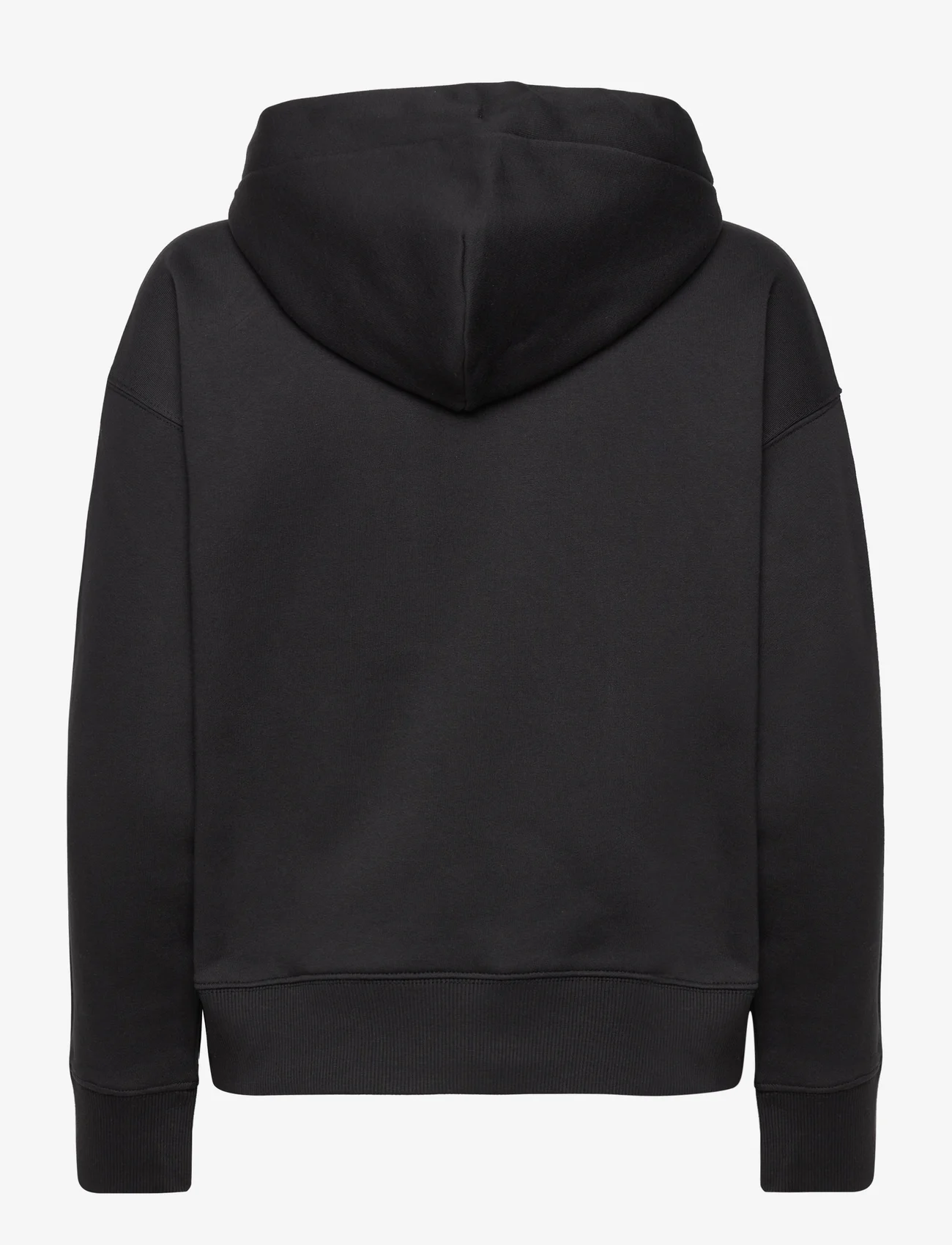 GANT - ICON G ESSENTIAL HOODIE - sweatshirts & hoodies - ebony black - 1