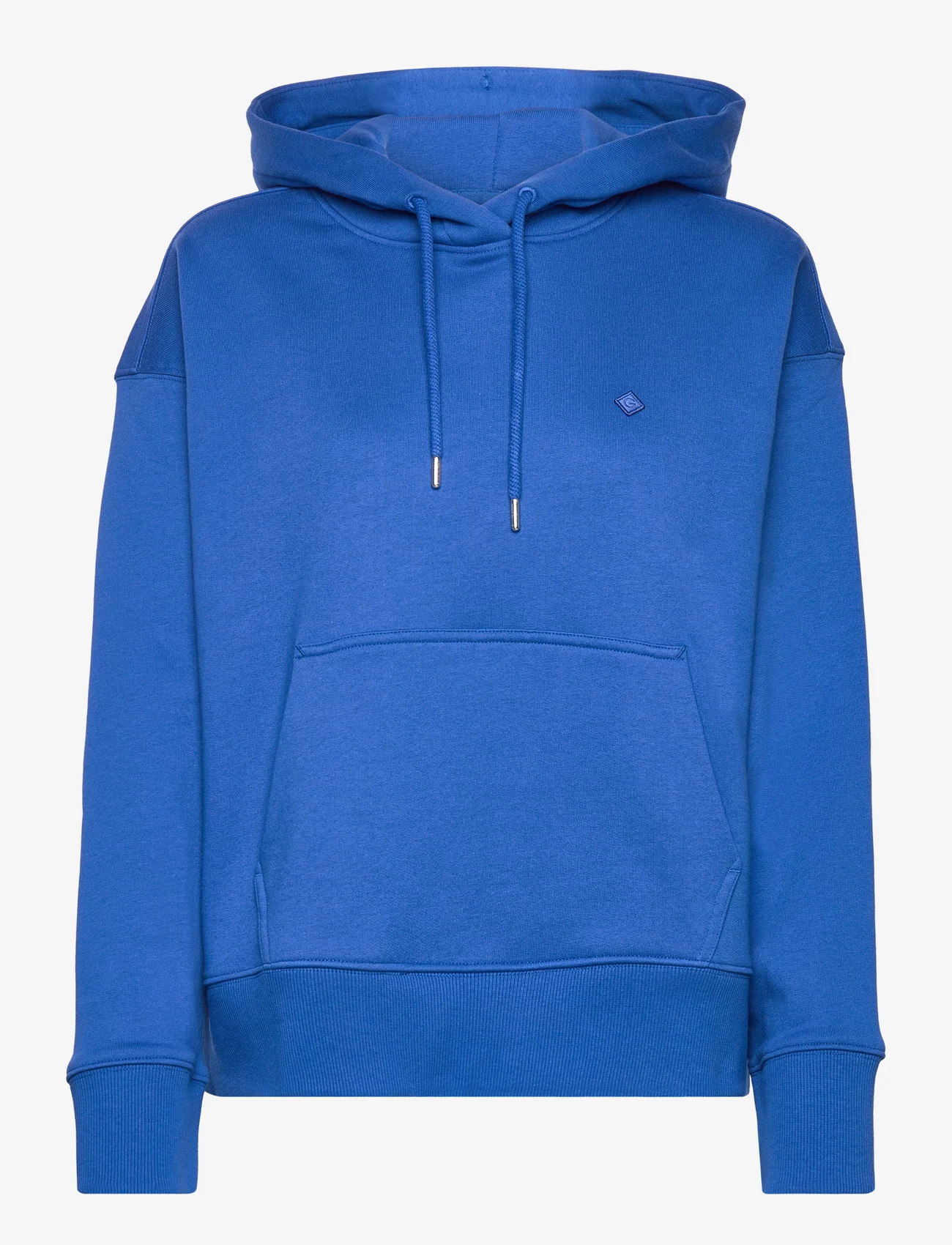 GANT - ICON G ESSENTIAL HOODIE - sweatshirts & hoodies - lapis blue - 0