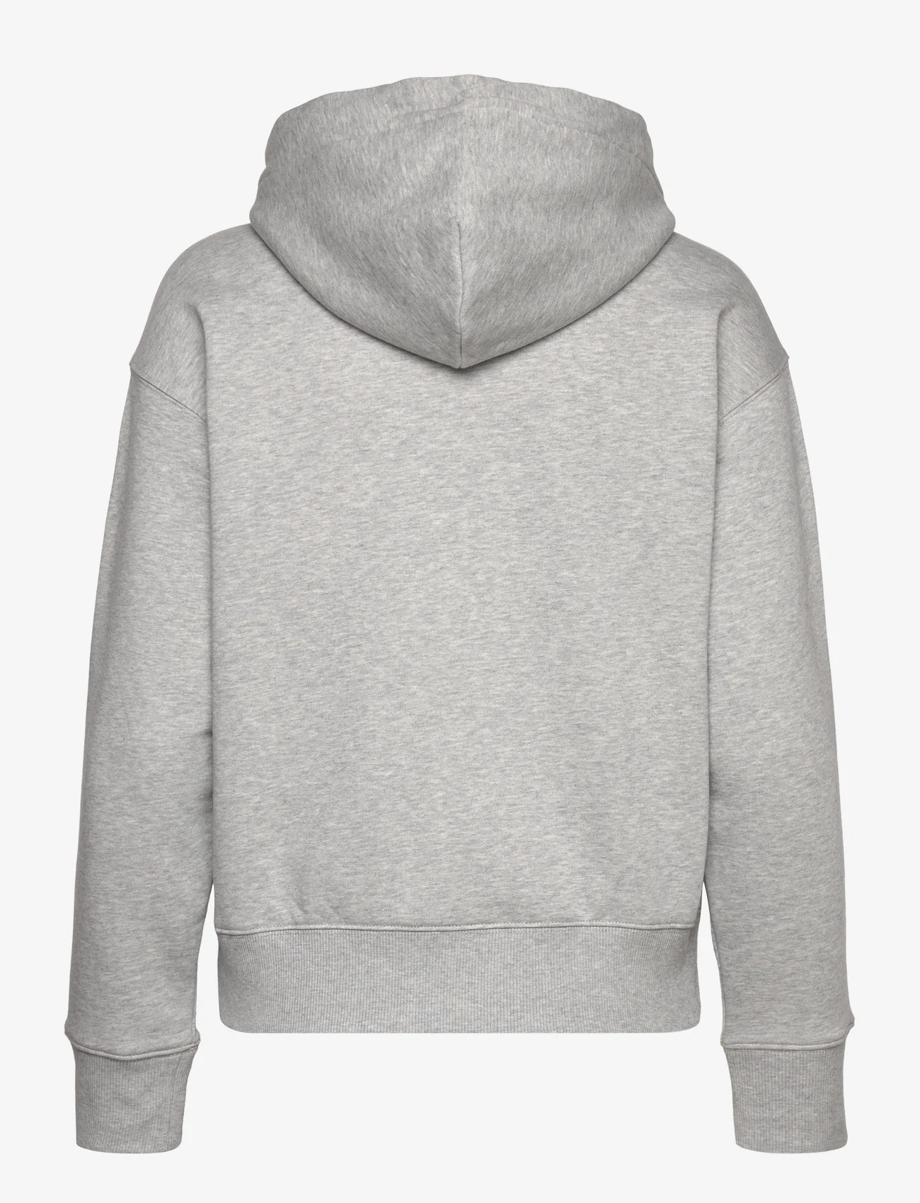 GANT - ICON G ESSENTIAL HOODIE - sweatshirts en hoodies - light grey melange - 1