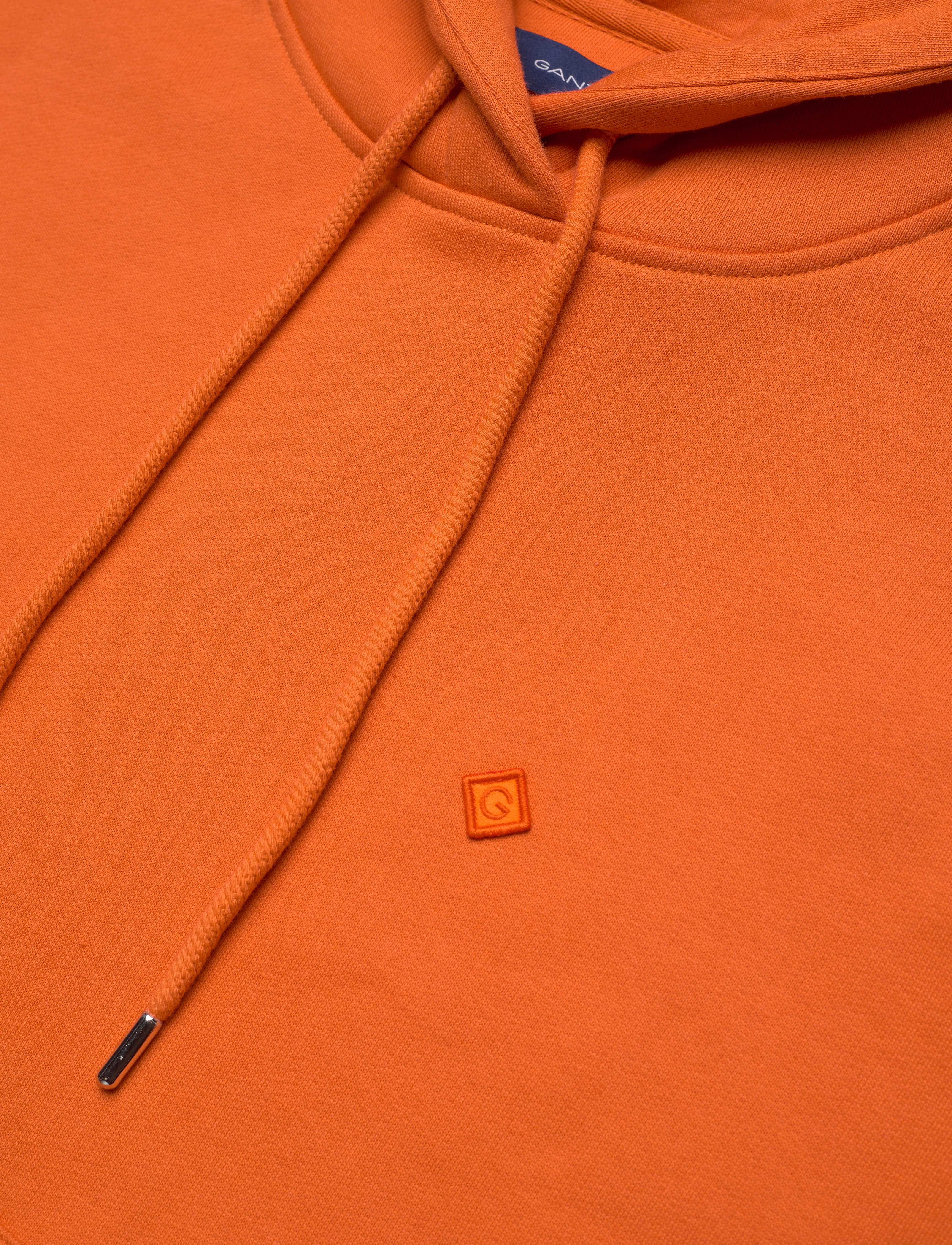 GANT - ICON G ESSENTIAL HOODIE - pumpkin orange - 2