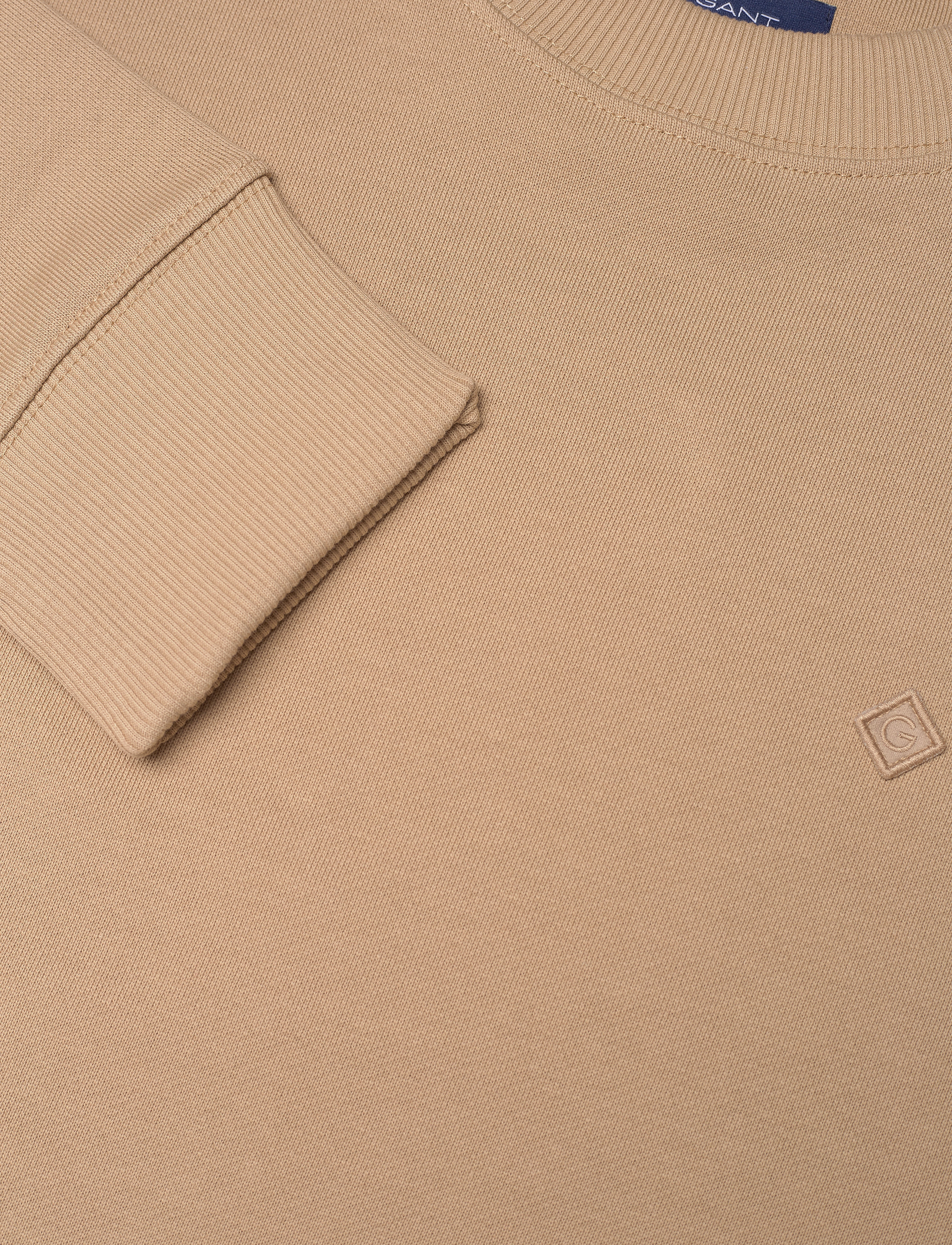 Gant - D2. ICON G ESSENTIAL C-NECK SWEAT - dark khaki - 2