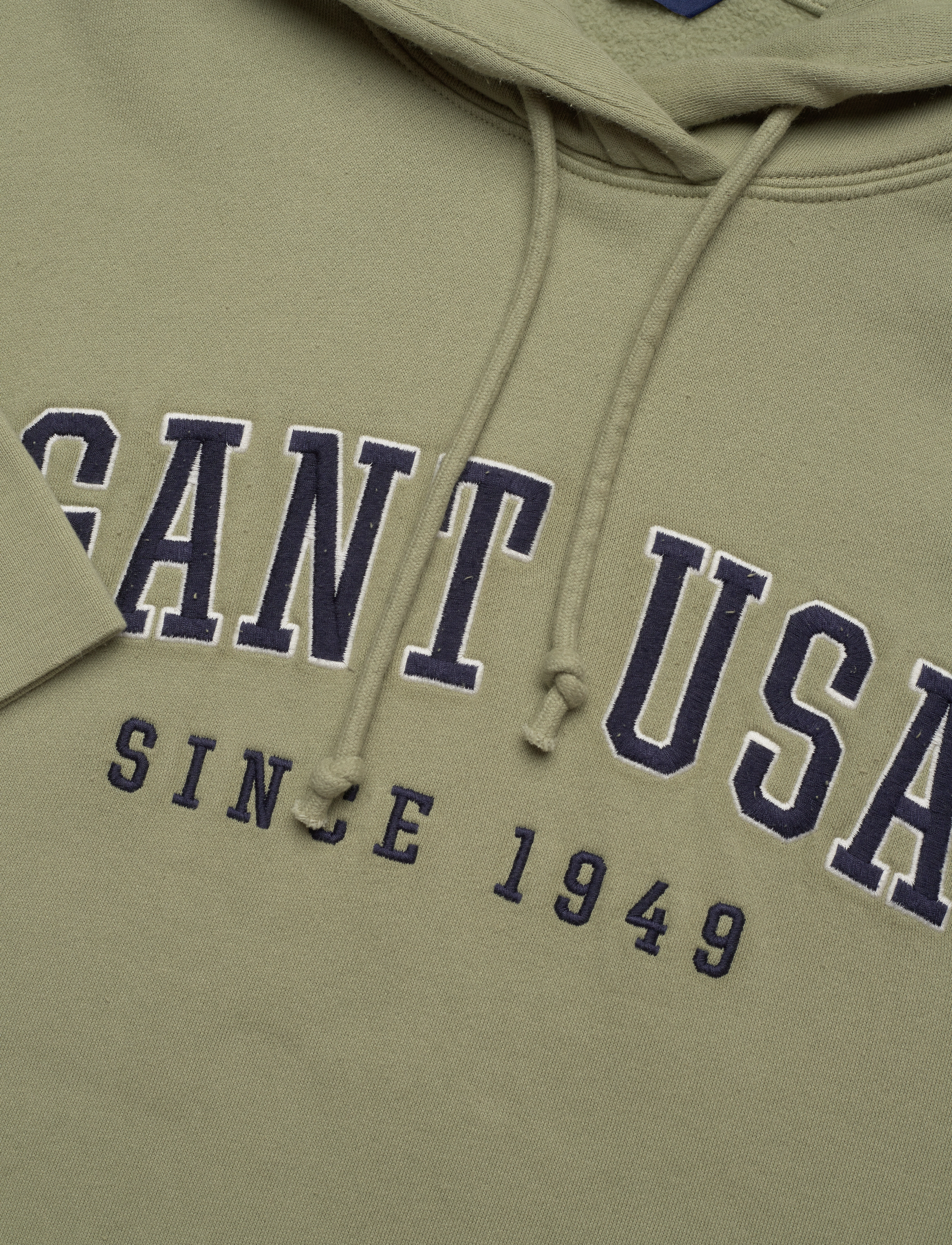 GANT - D1. GANT USA HOODIE - eucalyptus green - 2