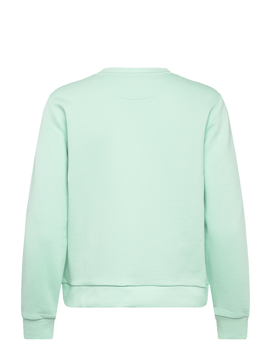 Gant - REG TONAL SHIELD C-NECK SWEAT - mode trends - faded mint - 1