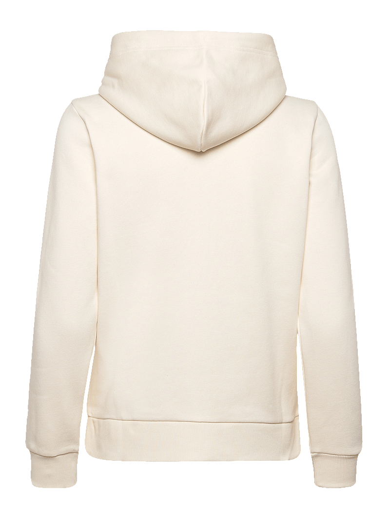 GANT - REG TONAL SHIELD ZIP HOODIE - kapuzenpullover - linen - 2