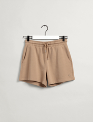 GANT - REL ICON G ESSENTIAL SHORTS - sweat shorts - dark khaki - 4