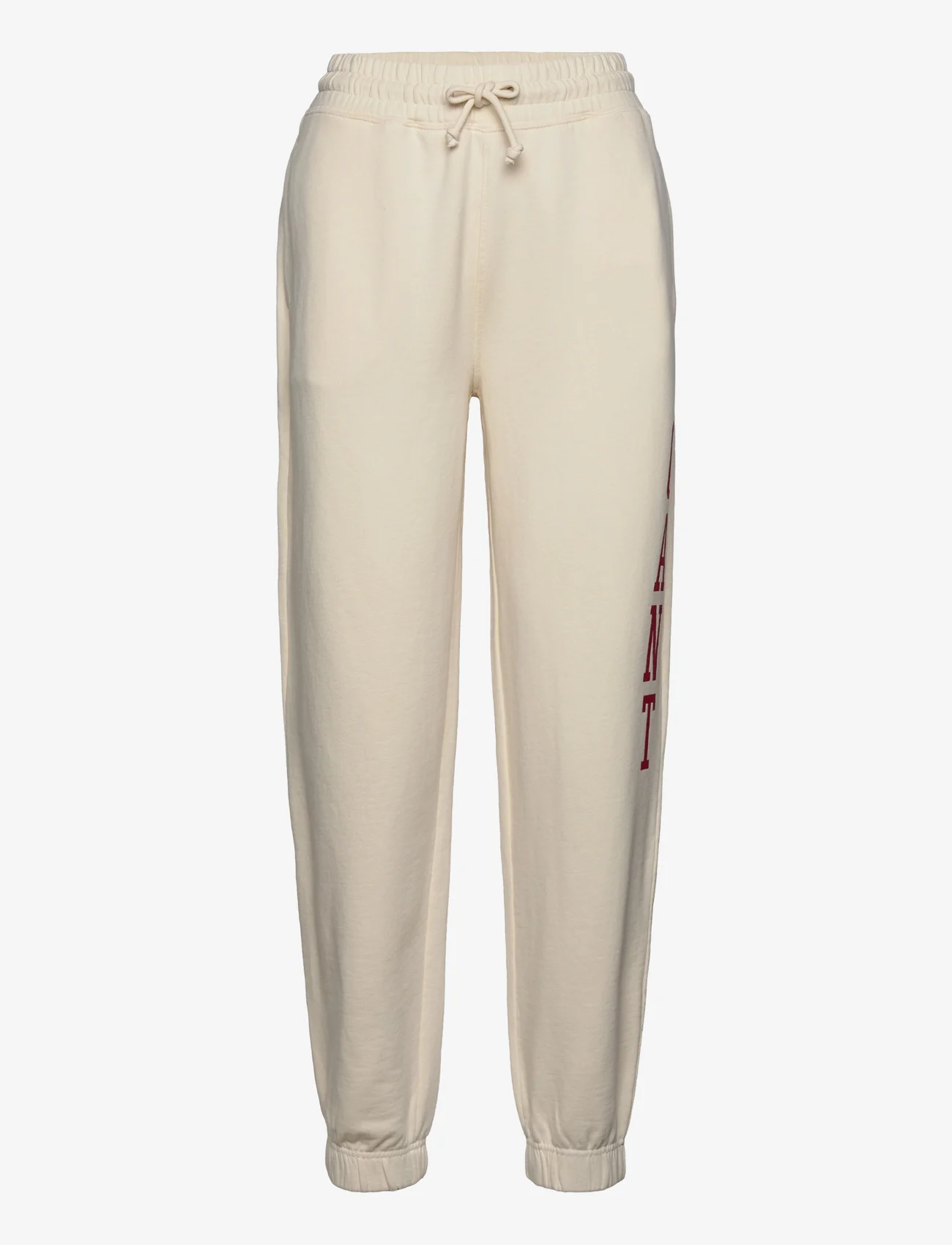 GANT - D2. RETRO SHIELD SWEAT PANTS - women - linen - 0