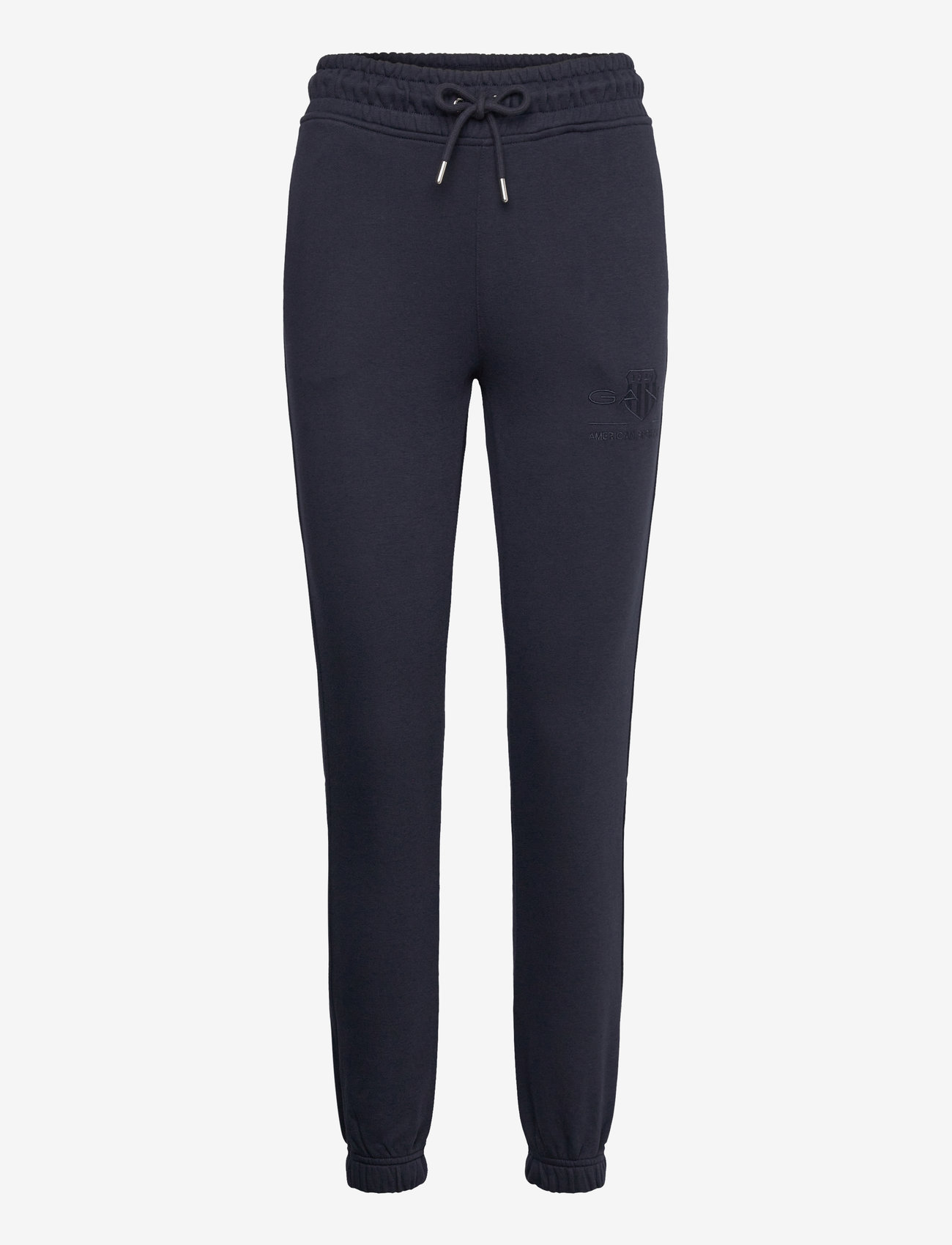 GANT - REG TONAL SHIELD SWEATPANTS - mode trends - evening blue - 1