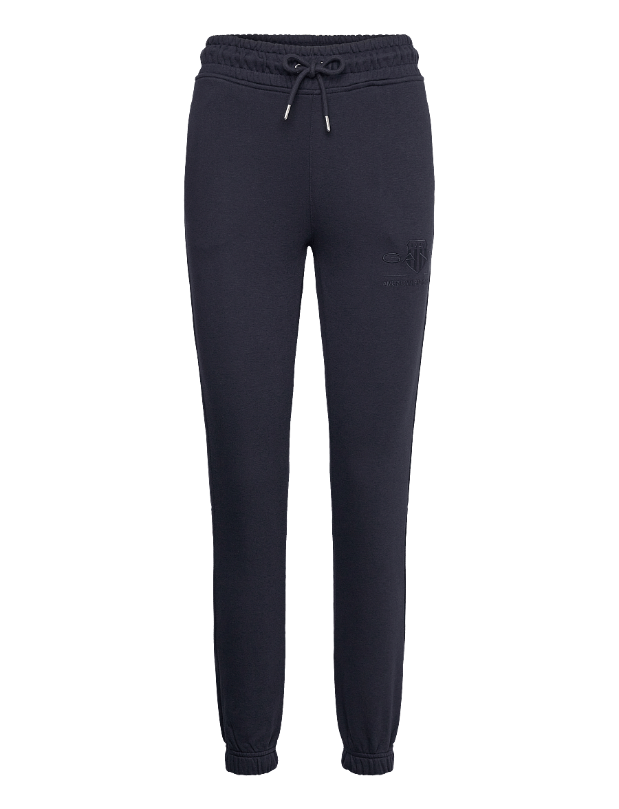 Gant - REG TONAL SHIELD SWEATPANTS - evening blue - 1