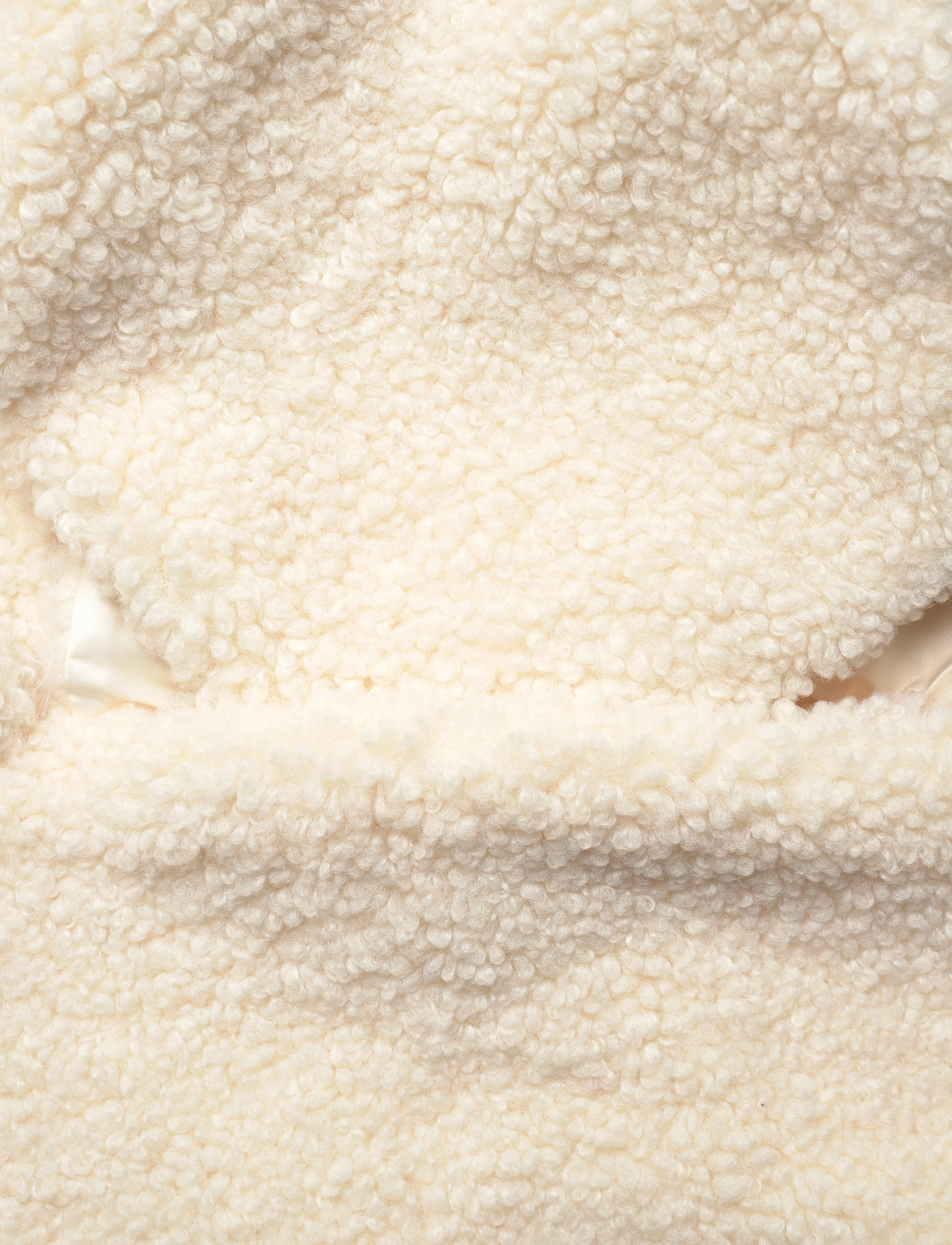 GANT - REL PILE FLEECE HOODIE - cream - 3