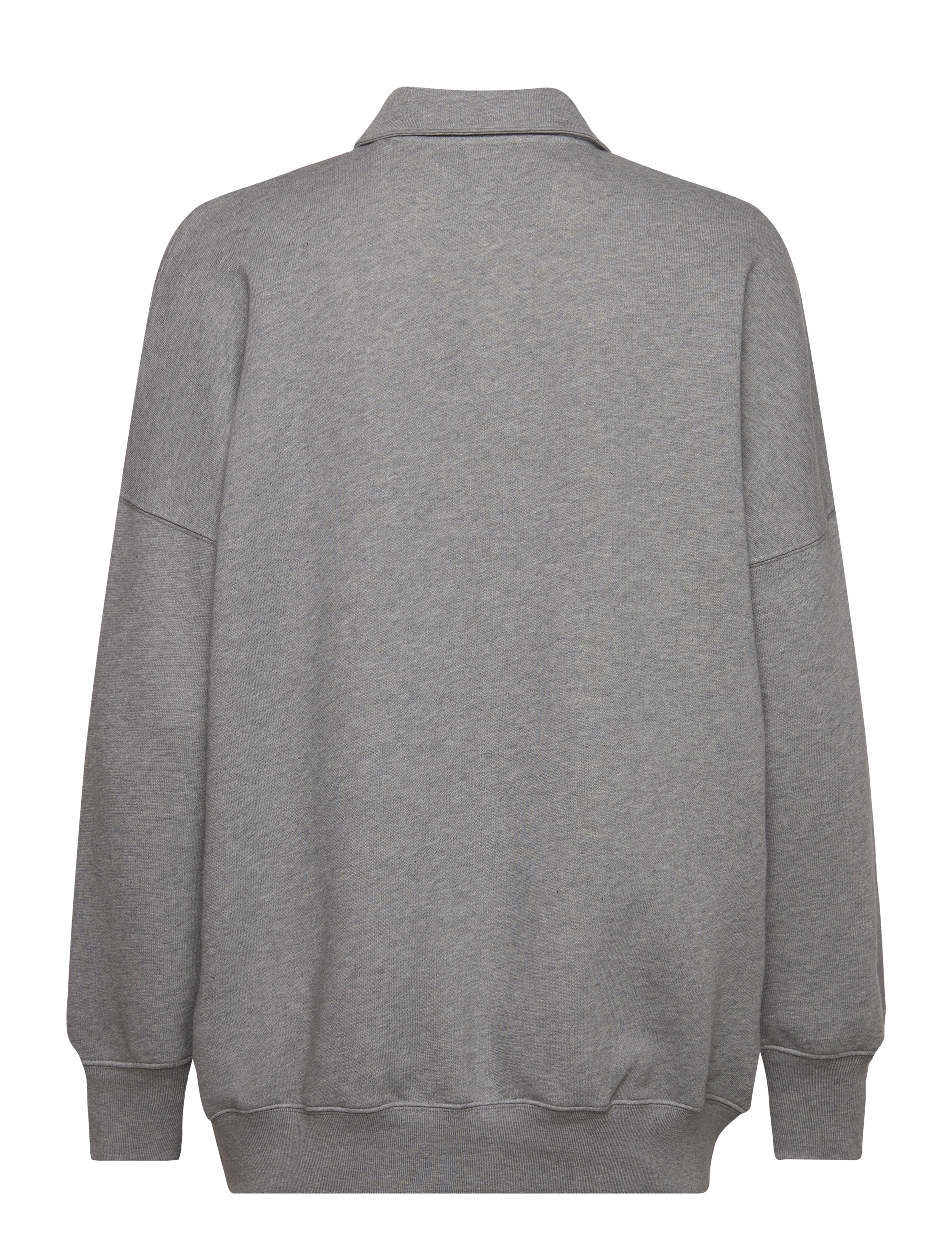 GANT - OVERSIZED RUGGER SWEAT - grey melange - 2