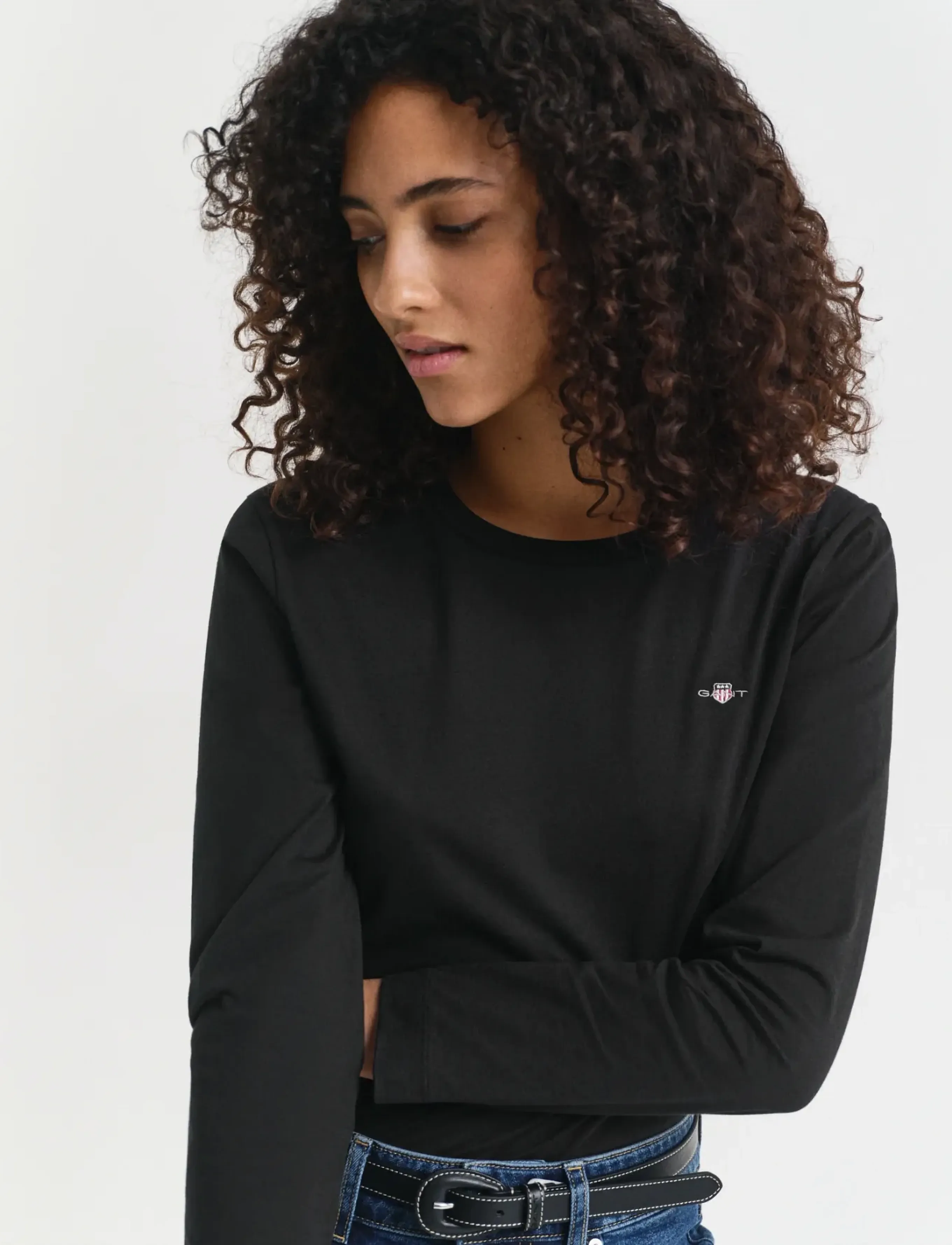 Gant Reg Shield Ls T-Shirt dam – bild 7