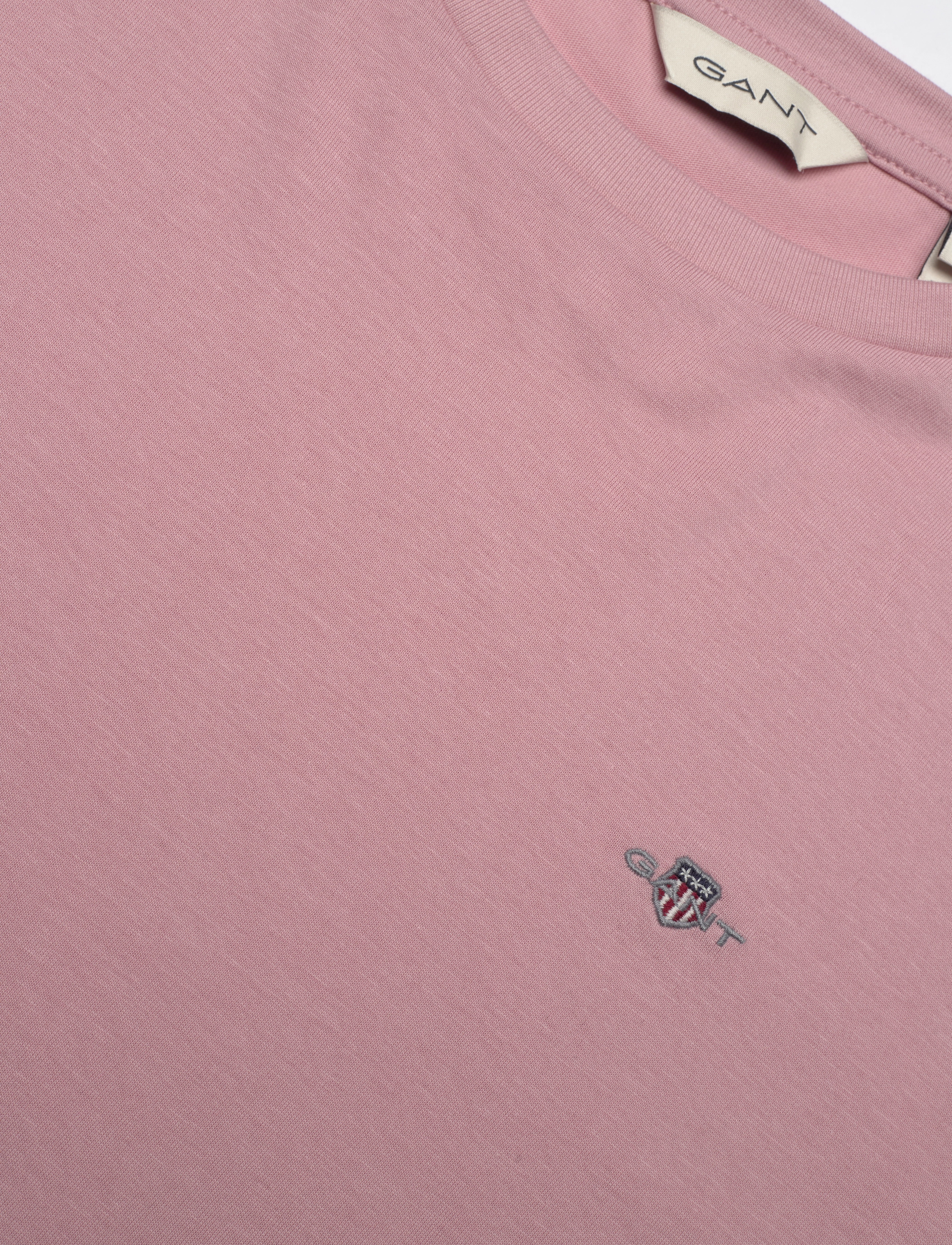Gant - REG SHIELD LS T-SHIRT - dusty pink - 4