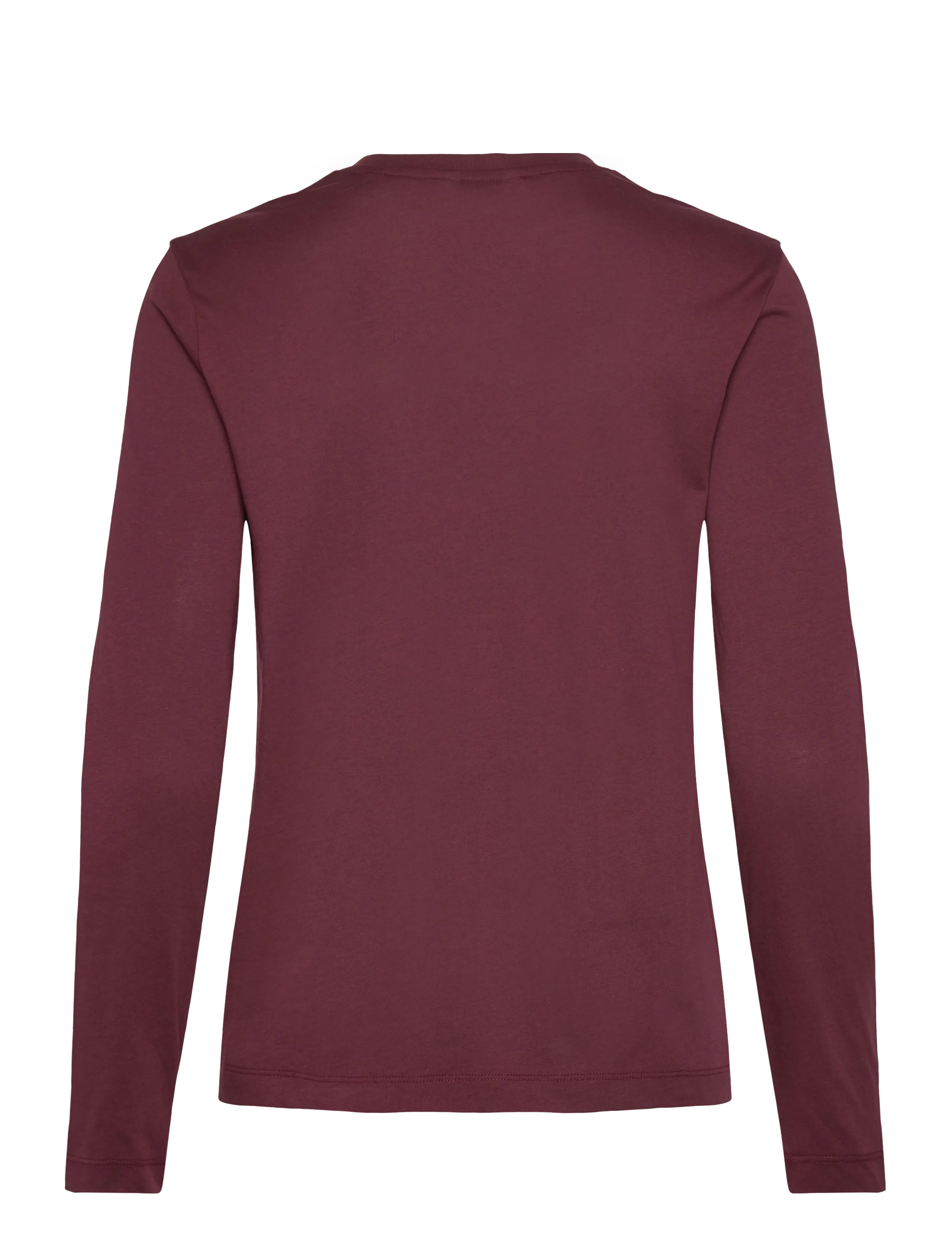 Gant - REG SHIELD LS T-SHIRT - plum wine - 1
