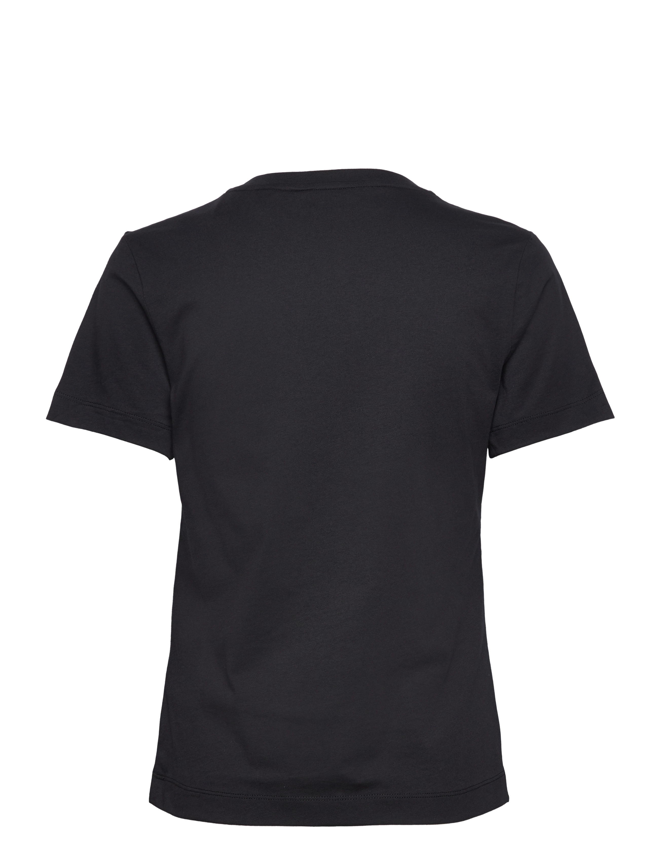 Gant - REG SHIELD SS V-NECK T-SHIRT - t-shirts - black - 2