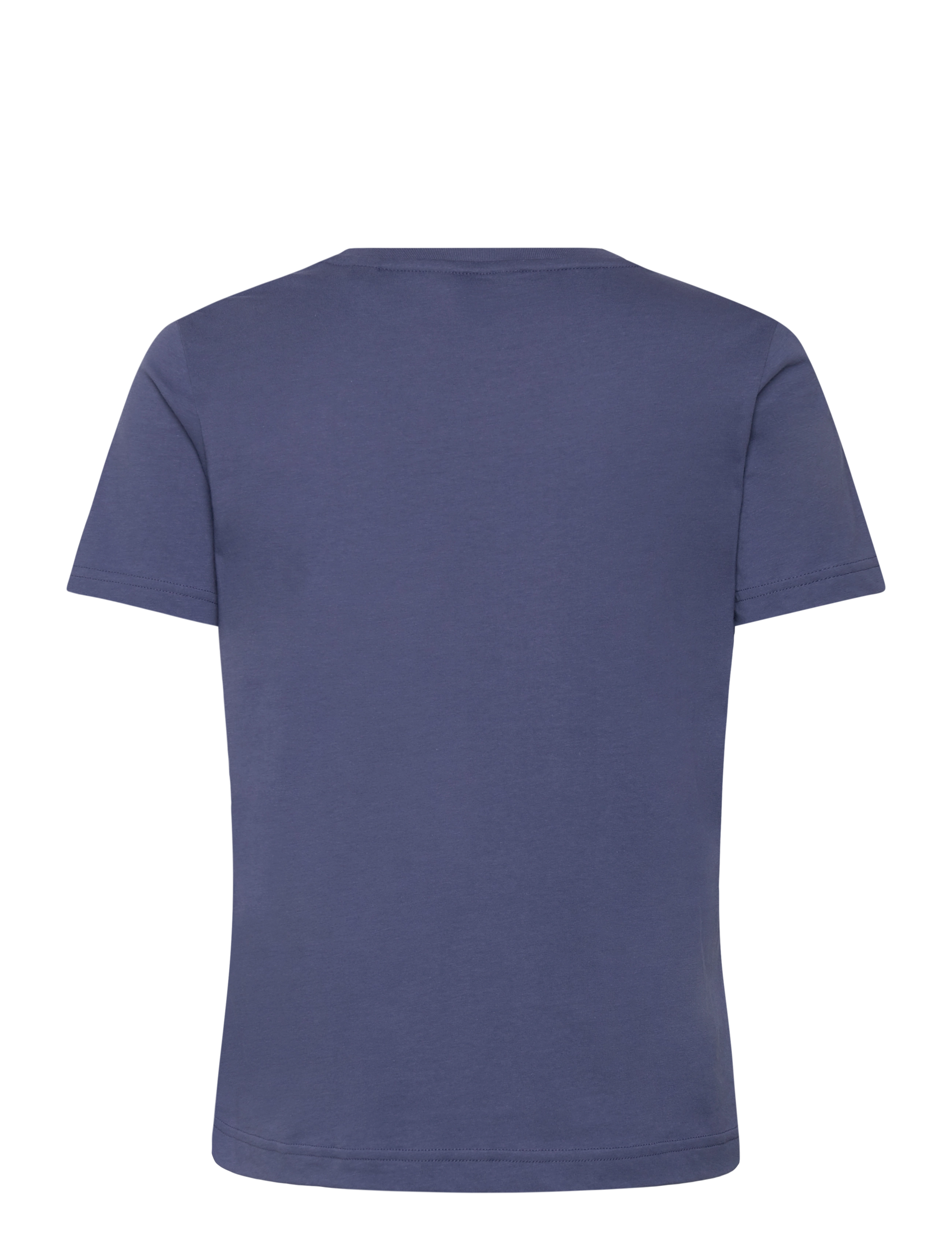 GANT - REG PRINTED GRAPHIC T-SHIRT - dusty navy - 1