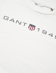 GANT - REG PRINTED GRAPHIC T-SHIRT - t-shirts - eggshell - 2
