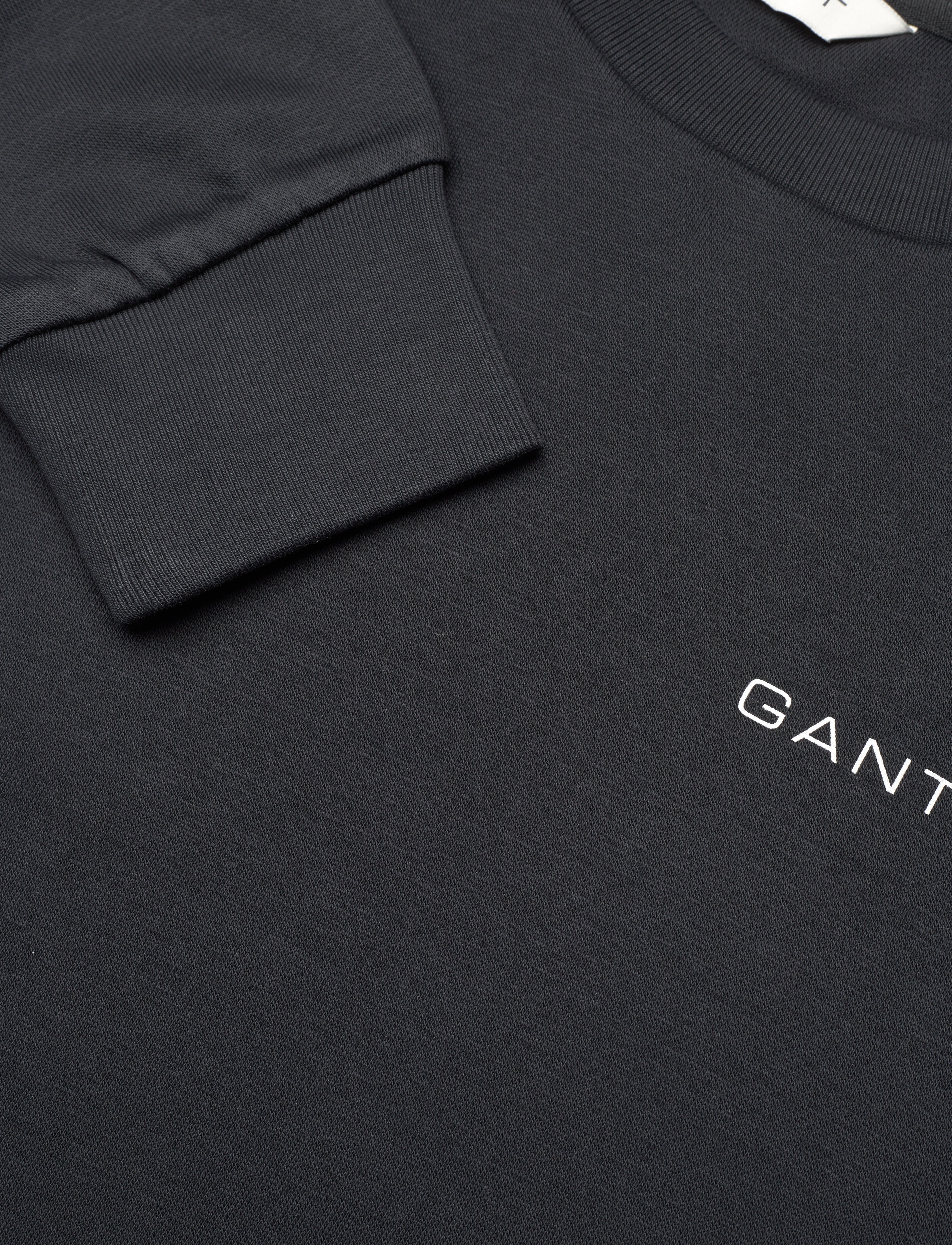 GANT - REG PRINTED GRAPHIC C-NECK - black - 2