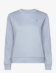 GANT - REG PRINTED GRAPHIC C-NECK - sweatshirts & hoodies - dove blue - 0