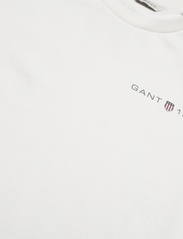 GANT - REG PRINTED GRAPHIC C-NECK - sweatshirts & hoodies - eggshell - 2
