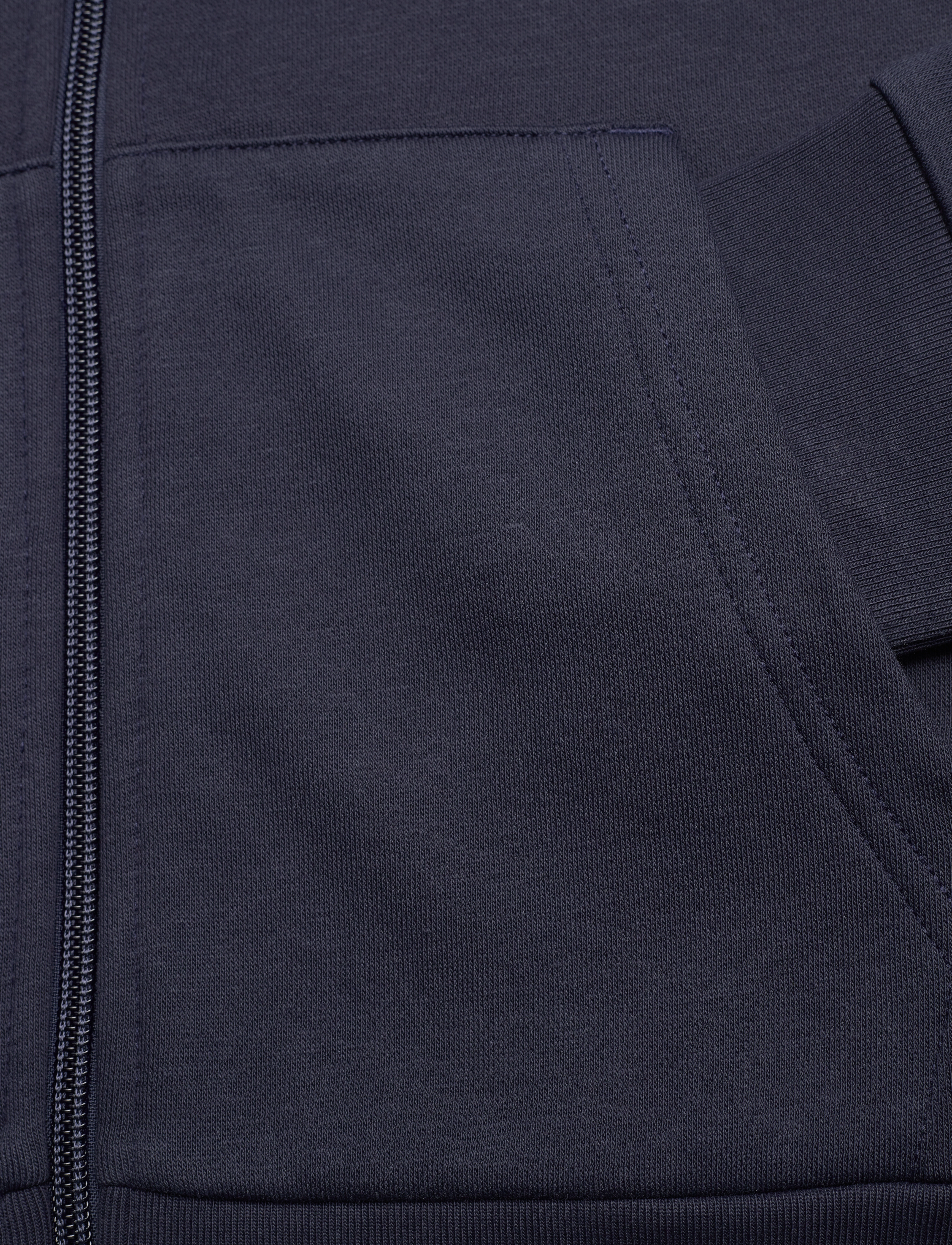 GANT - REG PRINTED GRAPHIC ZIP HOOD - evening blue - 3