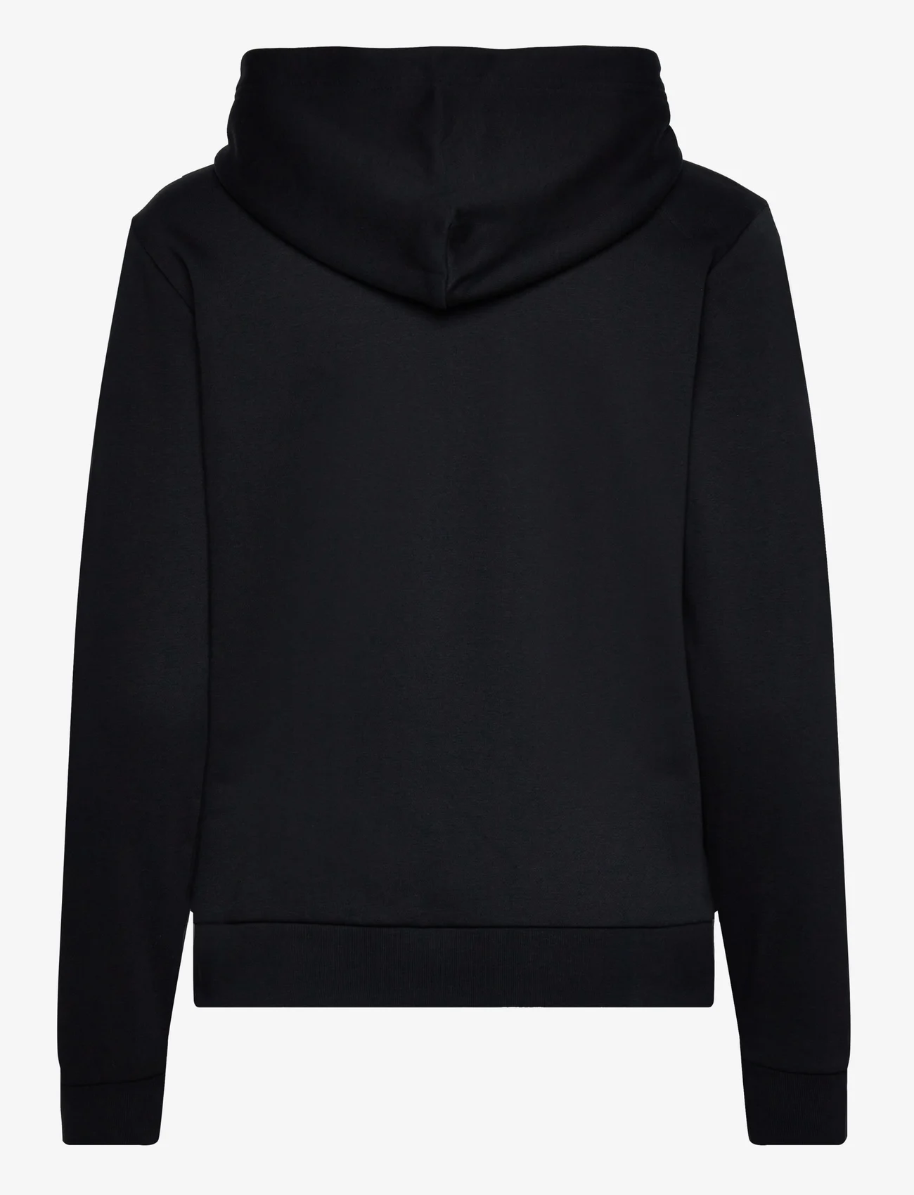 GANT - REG PRINTED GRAPHIC HOODIE - hoodies - black - 1