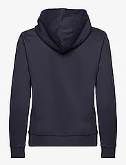 GANT - REG PRINTED GRAPHIC HOODIE - hoodies - evening blue - 1