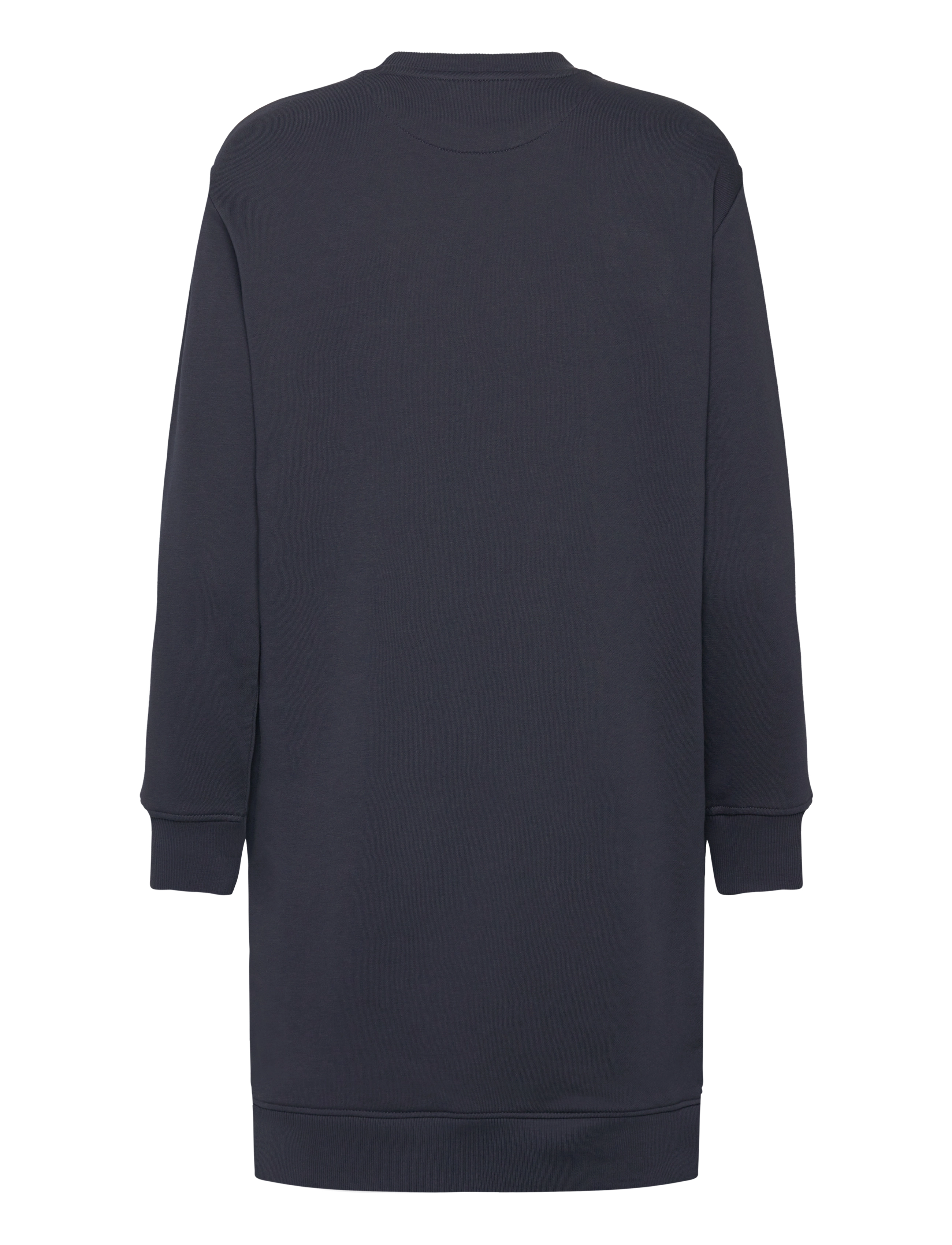 Gant - SHIELD C-NECK SWEAT DRESS - short dresses - evening blue - 2
