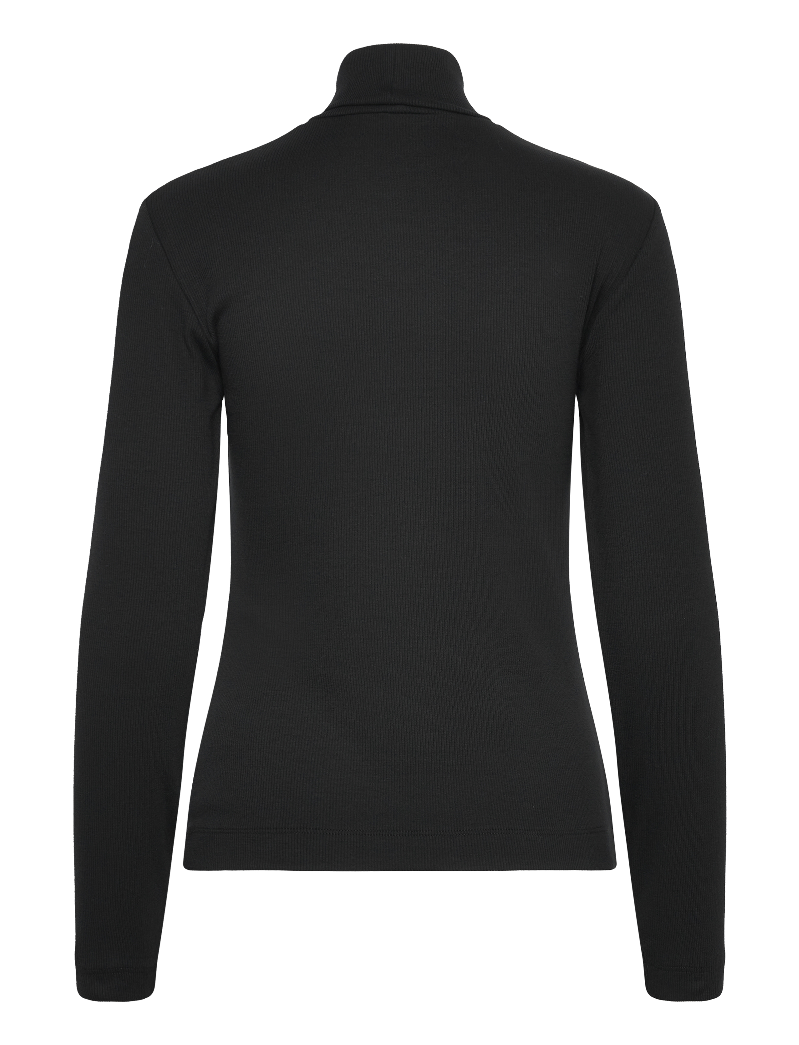 GANT - SLIM RIB TURTLENECK - black - 1