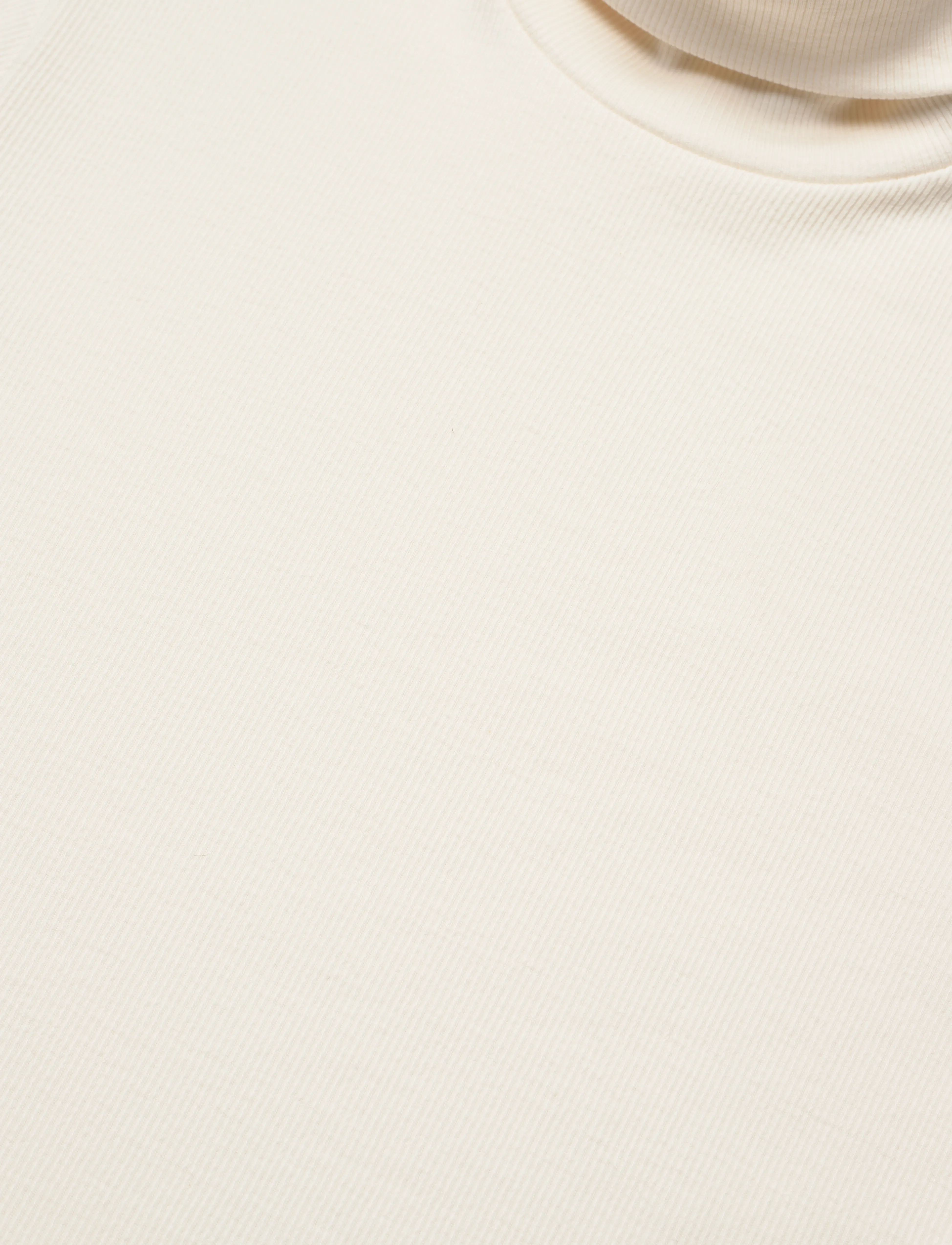 GANT - SLIM RIB TURTLENECK - eggshell - 2
