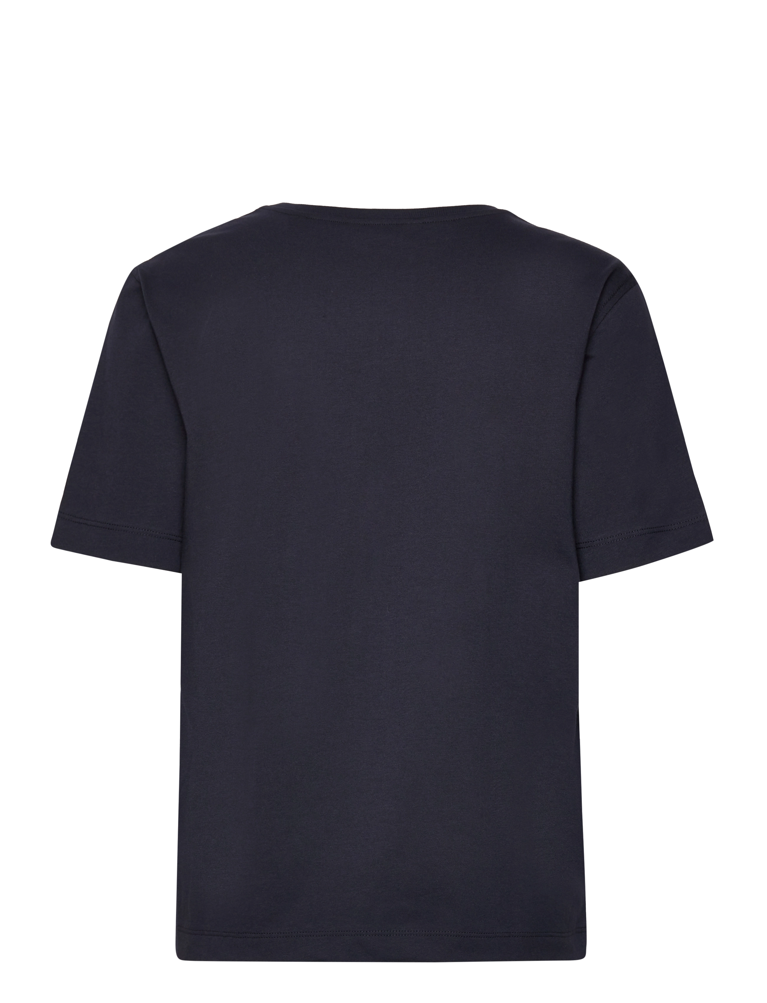 GANT - REL LOGO C-NECK T-SHIRT - evening blue - 1