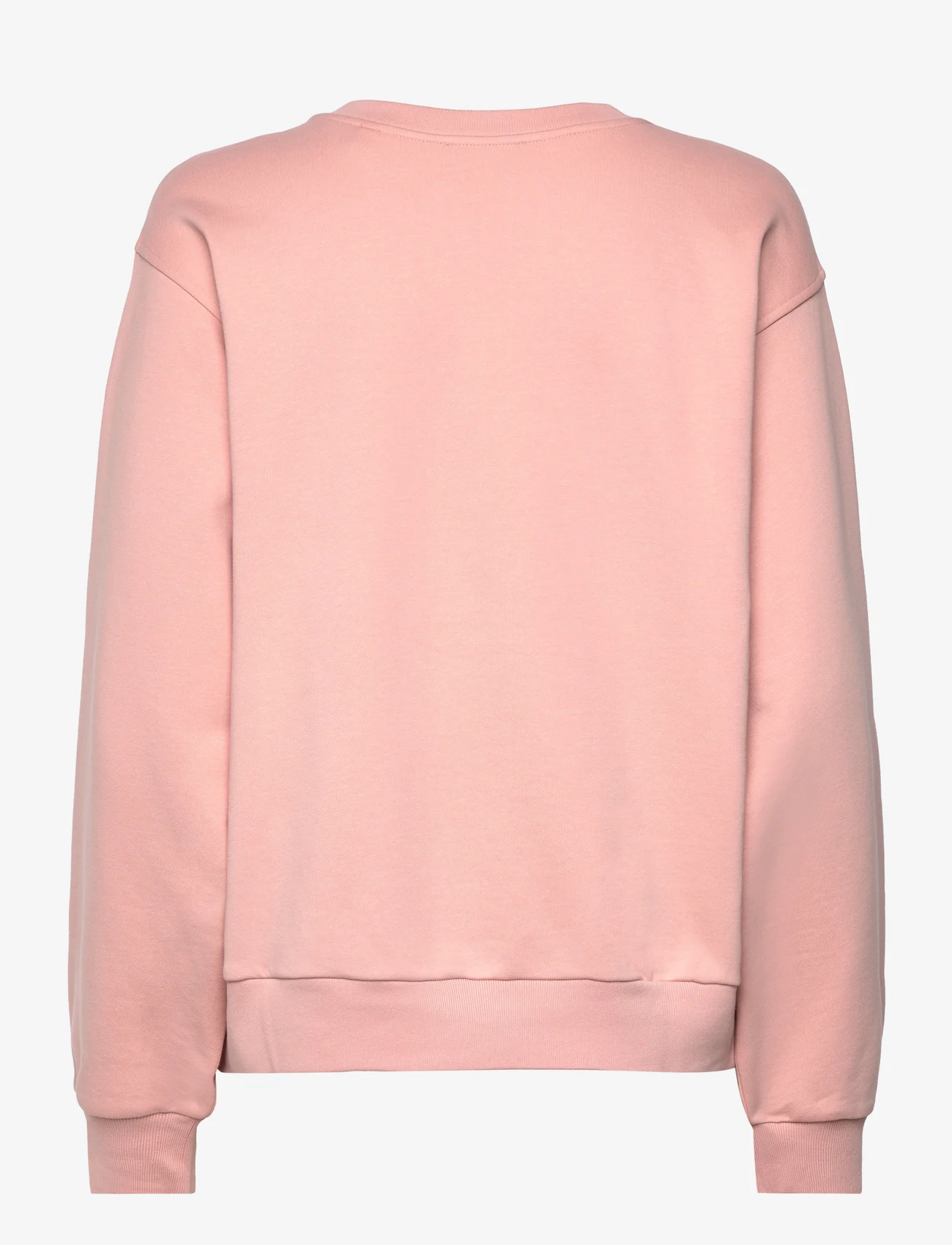 GANT - LOGO C-NECK SWEAT - sportiska stila džemperi un džemperi ar kapuci - dusty rose - 1