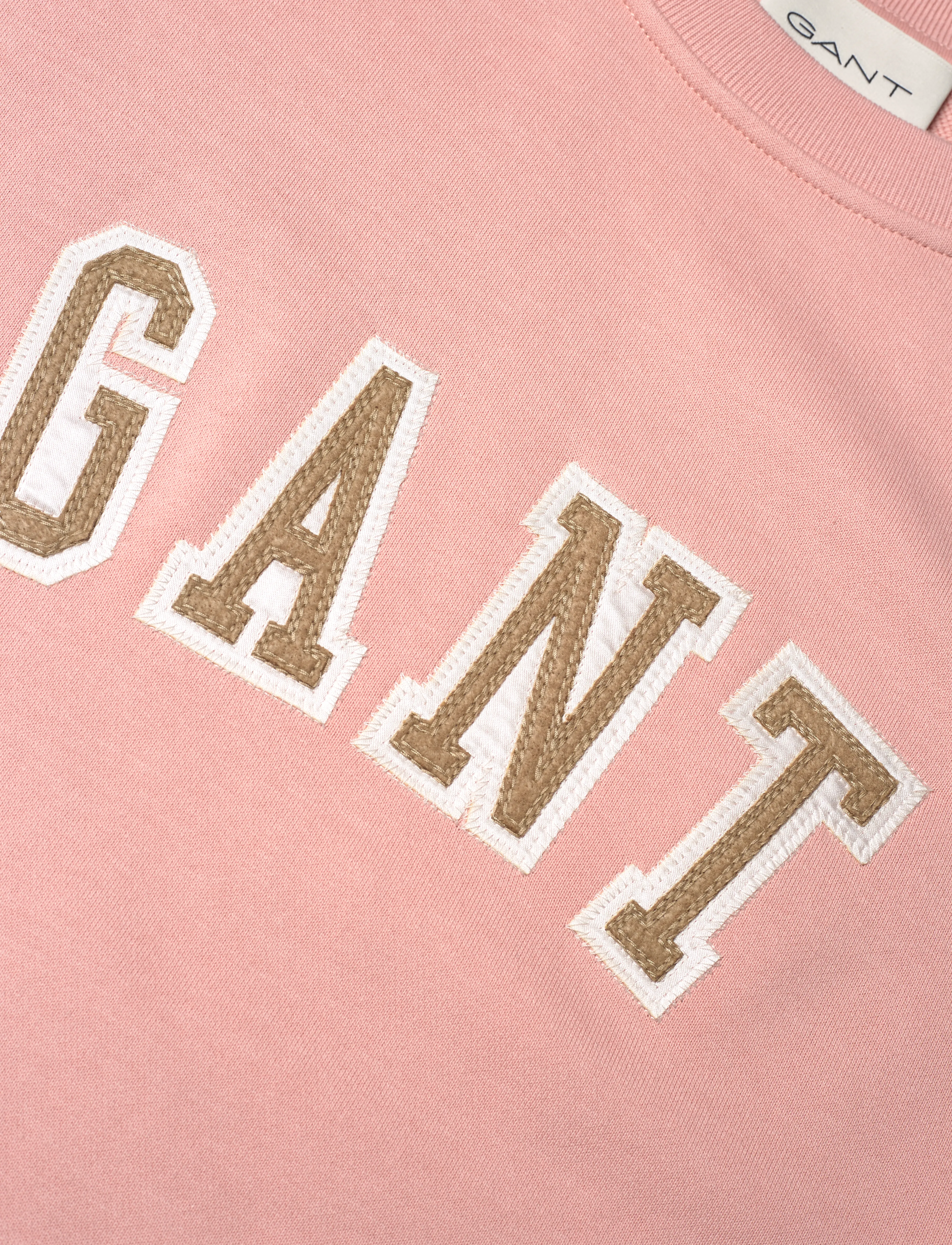 GANT - LOGO C-NECK SWEAT - dusty rose - 2