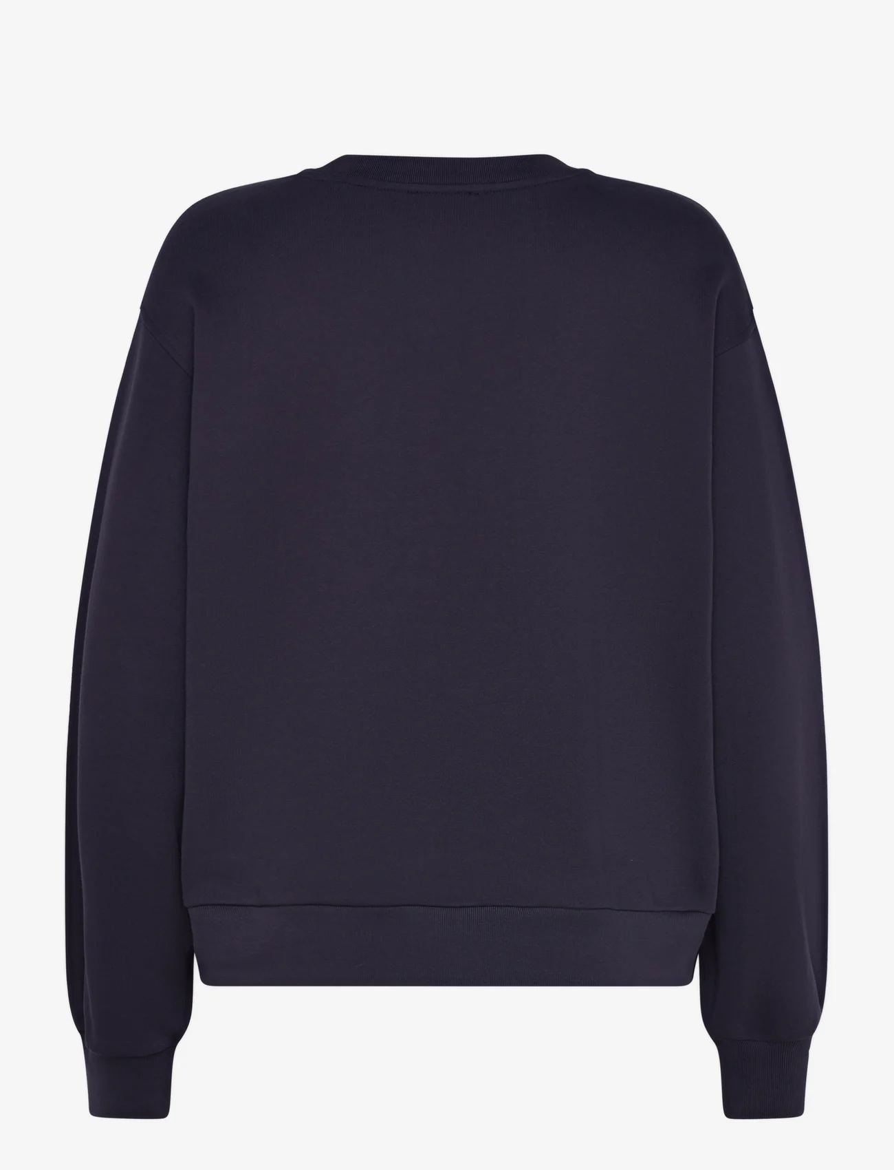 GANT - LOGO C-NECK SWEAT - sweatshirts & huvtröjor - evening blue - 1