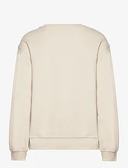 GANT - LOGO C-NECK SWEAT - sportiska stila džemperi un džemperi ar kapuci - soft oat - 1