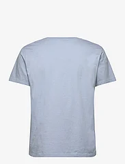 GANT - REG LOGO SS T-SHIRT - t-shirts - dove blue - 1