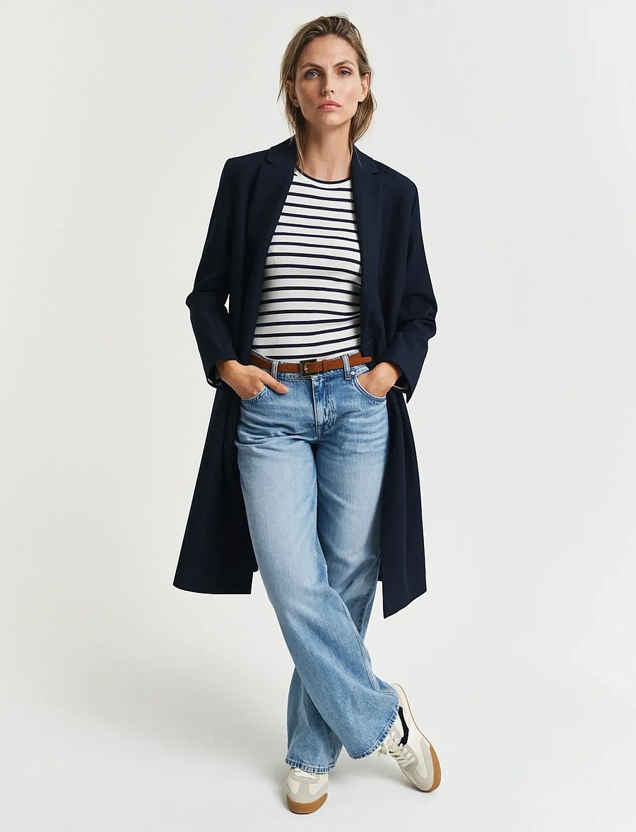 Gant - STRIPED TANK TOP - linnen - eggshell - 5