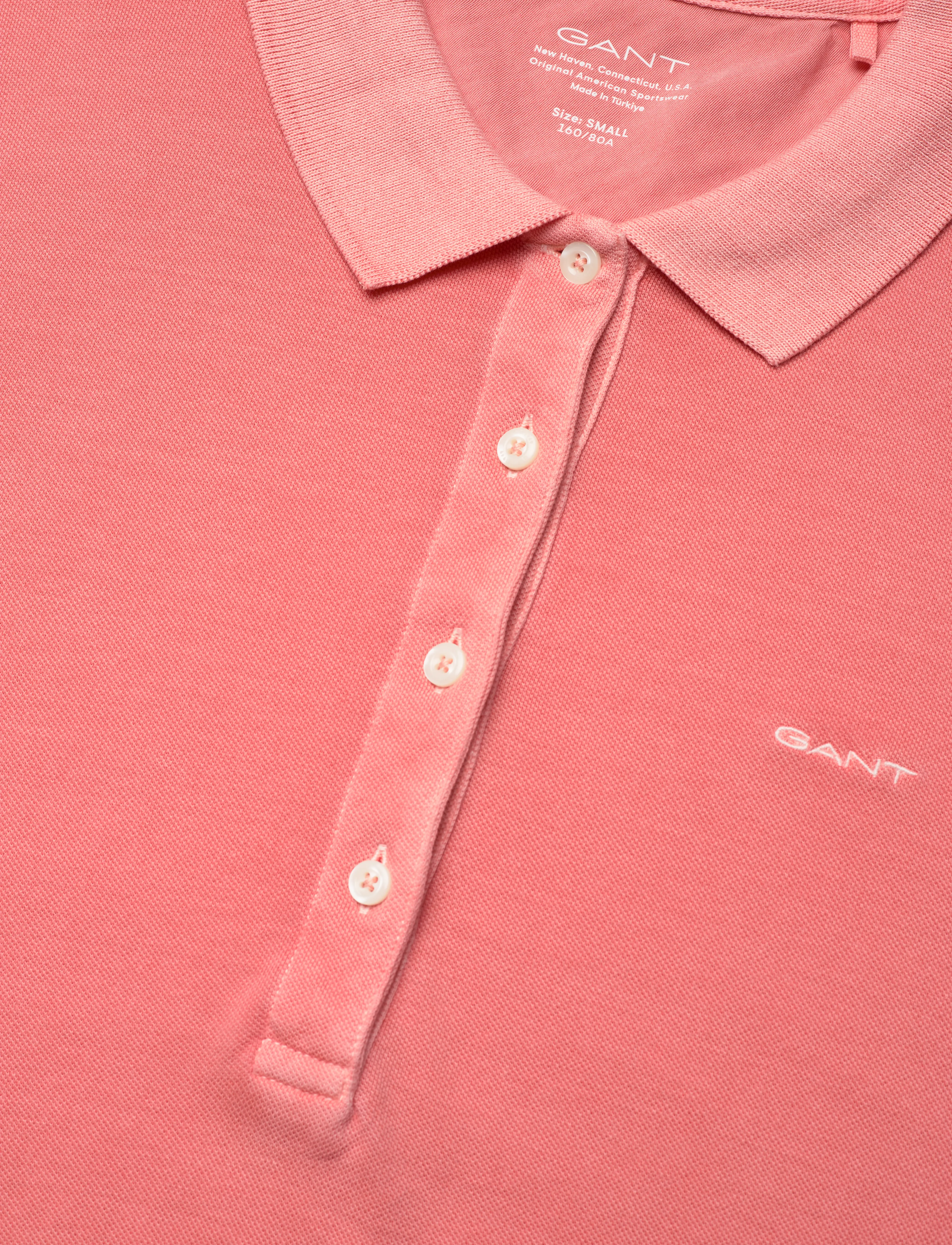 Gant - SUNFADED SS PIQUE POLO - peachy pink - 2