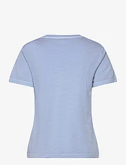 GANT - REG SUNFADED SS V-NECK T-SHIRT - t-skjorter - dove blue - 1