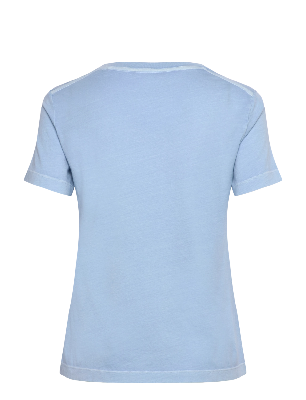 Gant - REG SUNFADED SS V-NECK T-SHIRT - t-shirts - fresh blue - 1