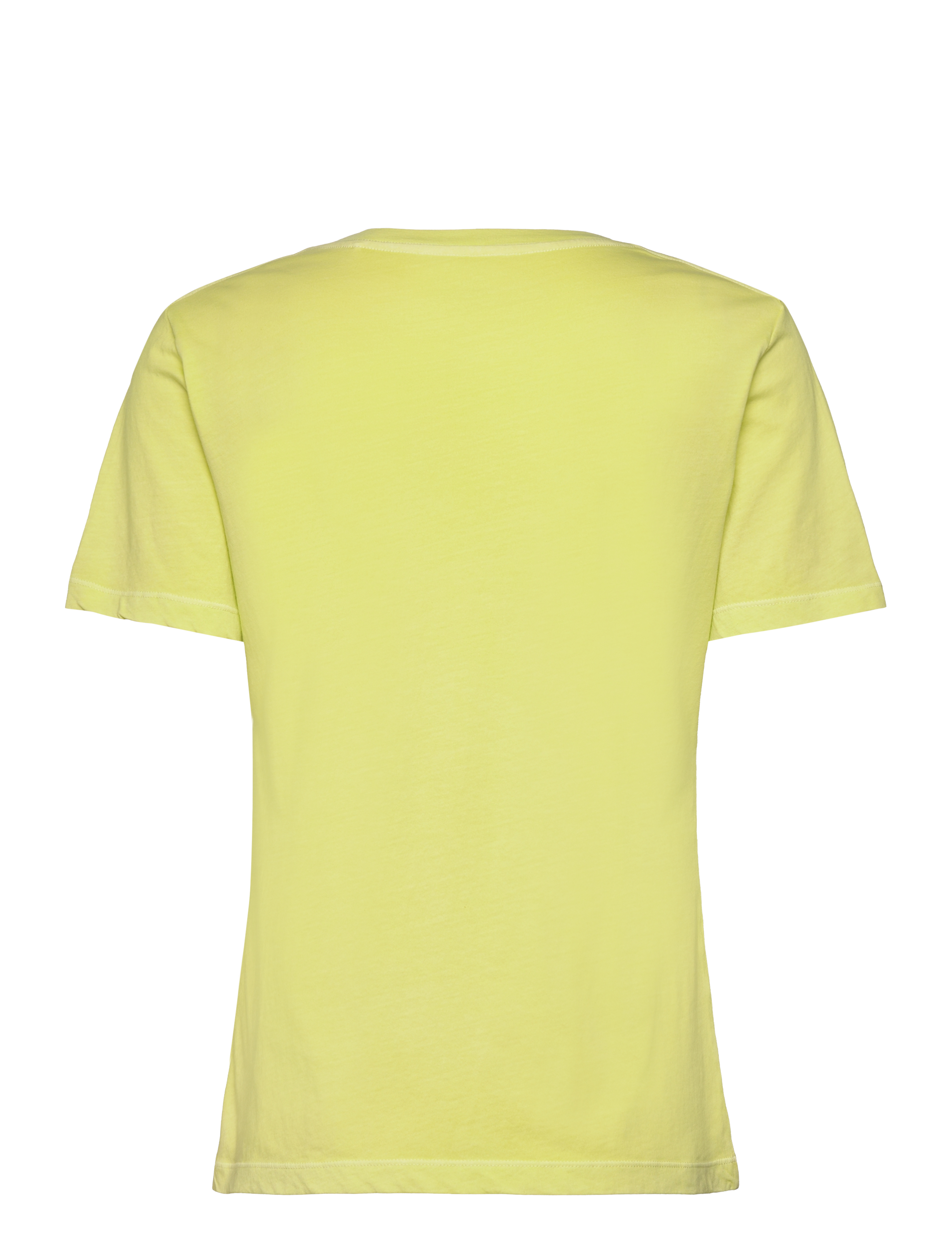 Gant - REG SUNFADED SS V-NECK T-SHIRT - t-särgid - pastel lime - 1