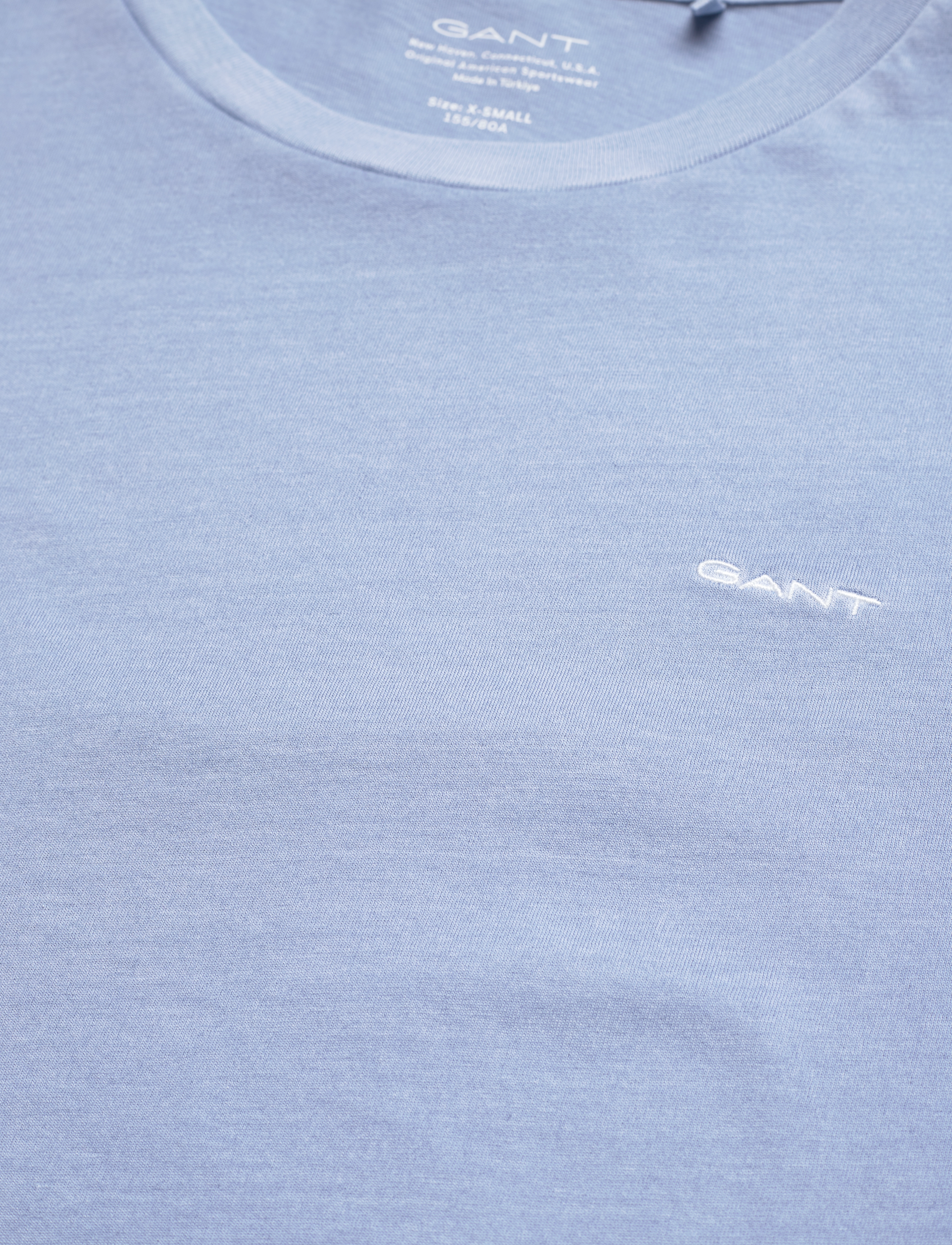 GANT - REG SUNFADED SS C-NECK T-SHIRT - dove blue - 2