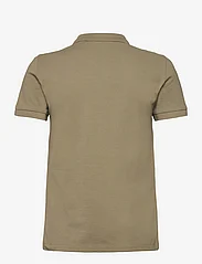 GANT - SLIM SHEILD CAP SLEEVE PIQUE POLO - polo shirts - dried clay - 1