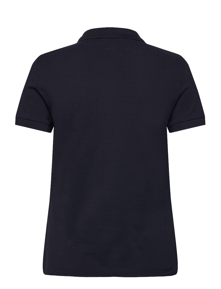 Gant - SLIM SHEILD CAP SLEEVE PIQUE POLO - poloskjorter - evening blue - 1