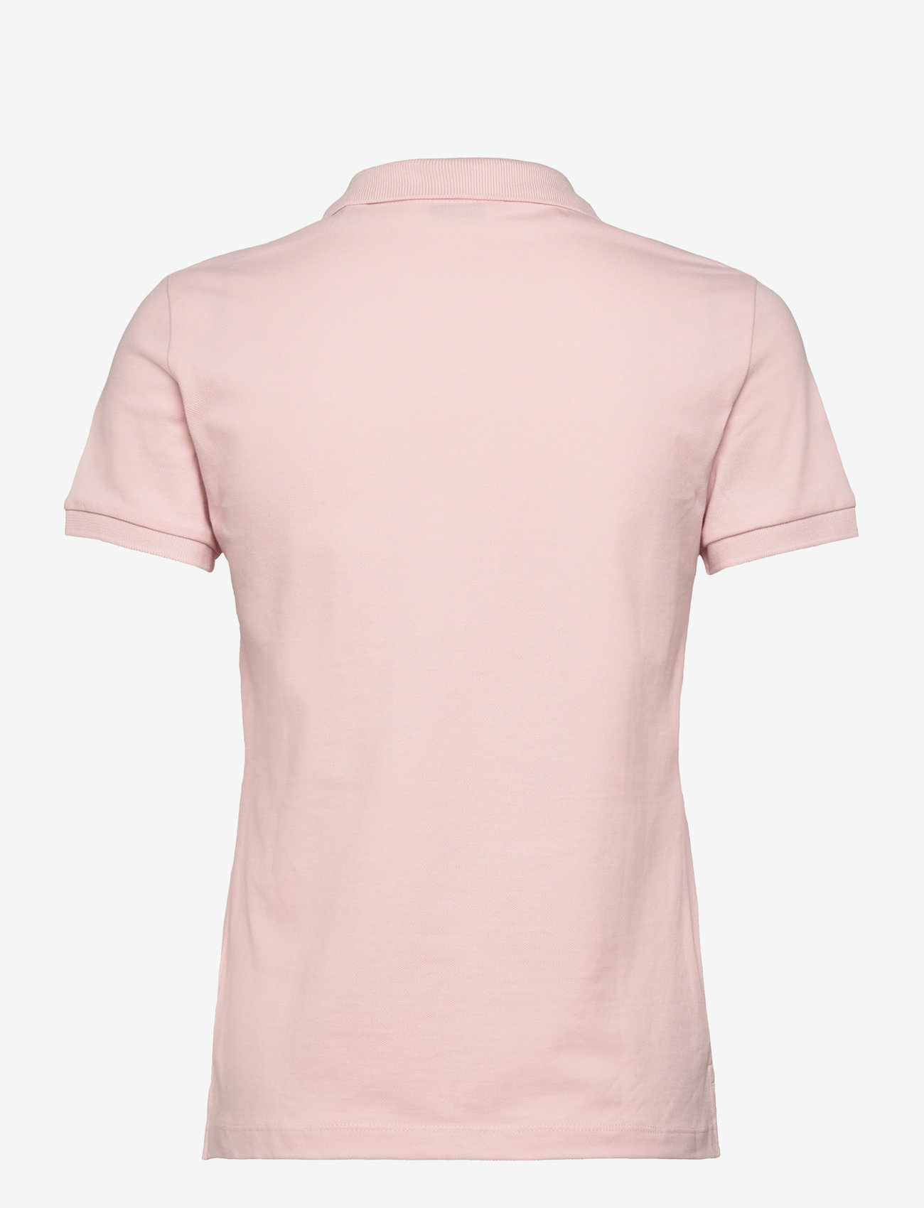GANT - SLIM SHEILD CAP SLEEVE PIQUE POLO - polo shirts - faded pink - 1
