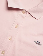 GANT - SLIM SHEILD CAP SLEEVE PIQUE POLO - polo shirts - faded pink - 2