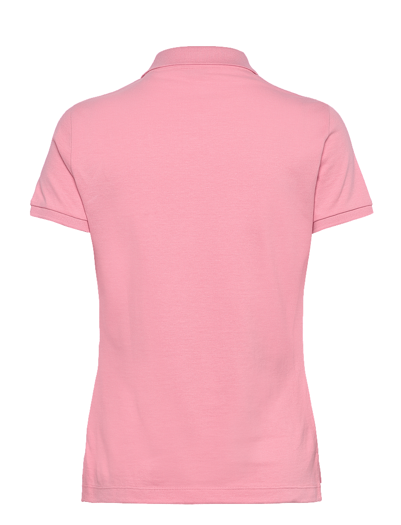 GANT - SLIM SHEILD CAP SLEEVE PIQUE POLO - poloshirts - geranium pink - 1